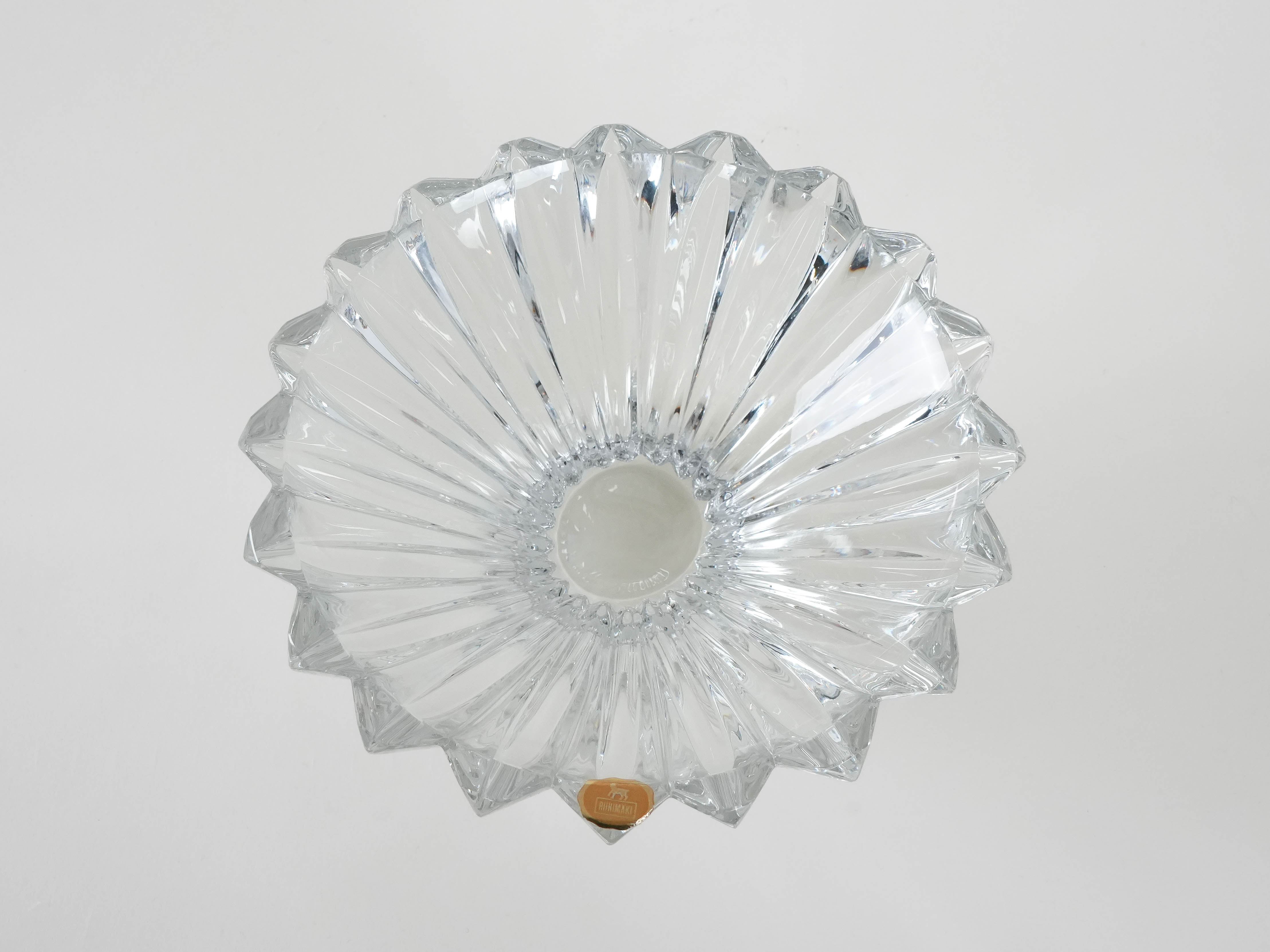 Glass bowl Transparent 1970s