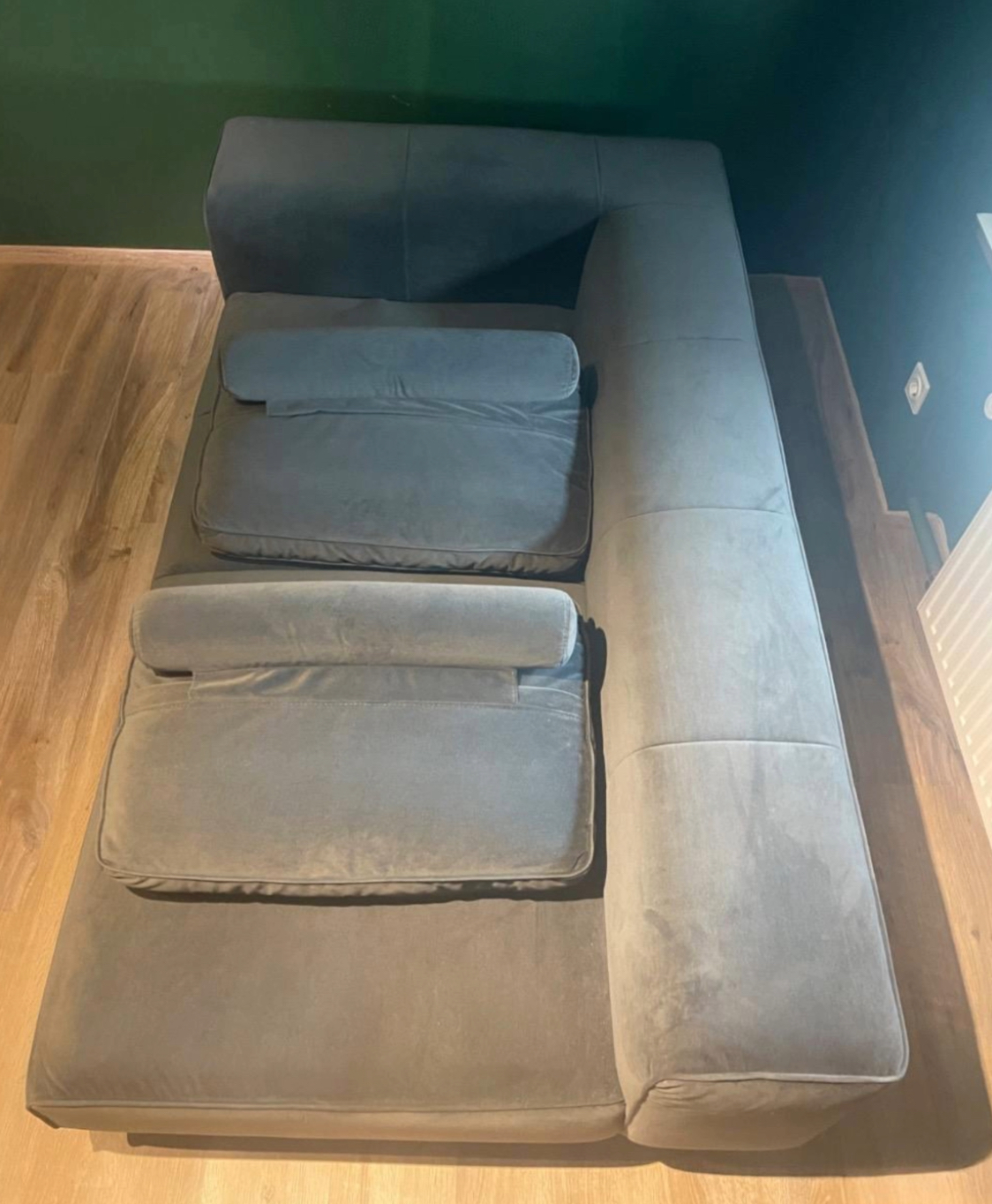 Amsterdam Modulsofa 2,5-Sitzer Dunkelblau