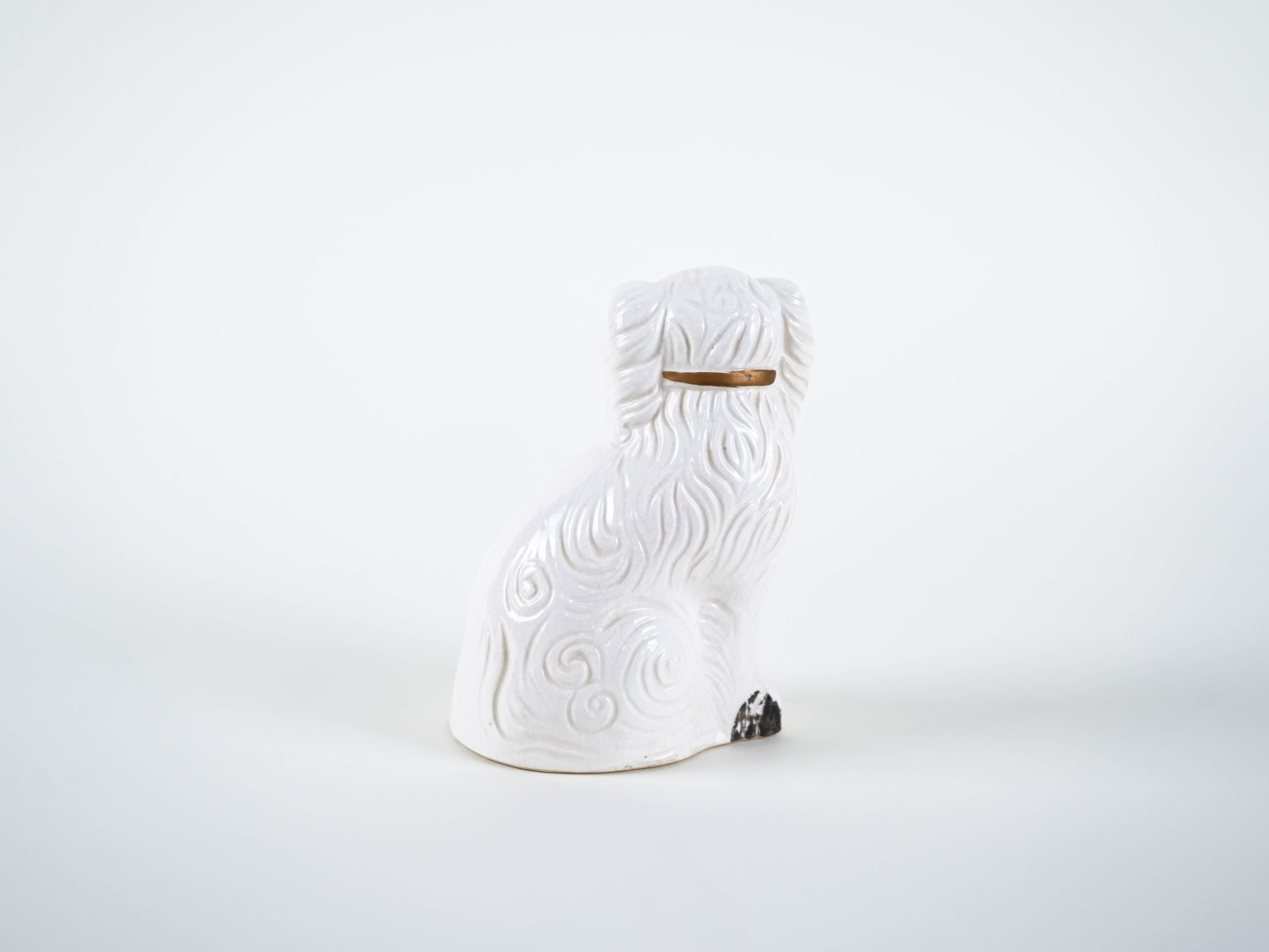 Porcelain dog figurine 1960s Beswick