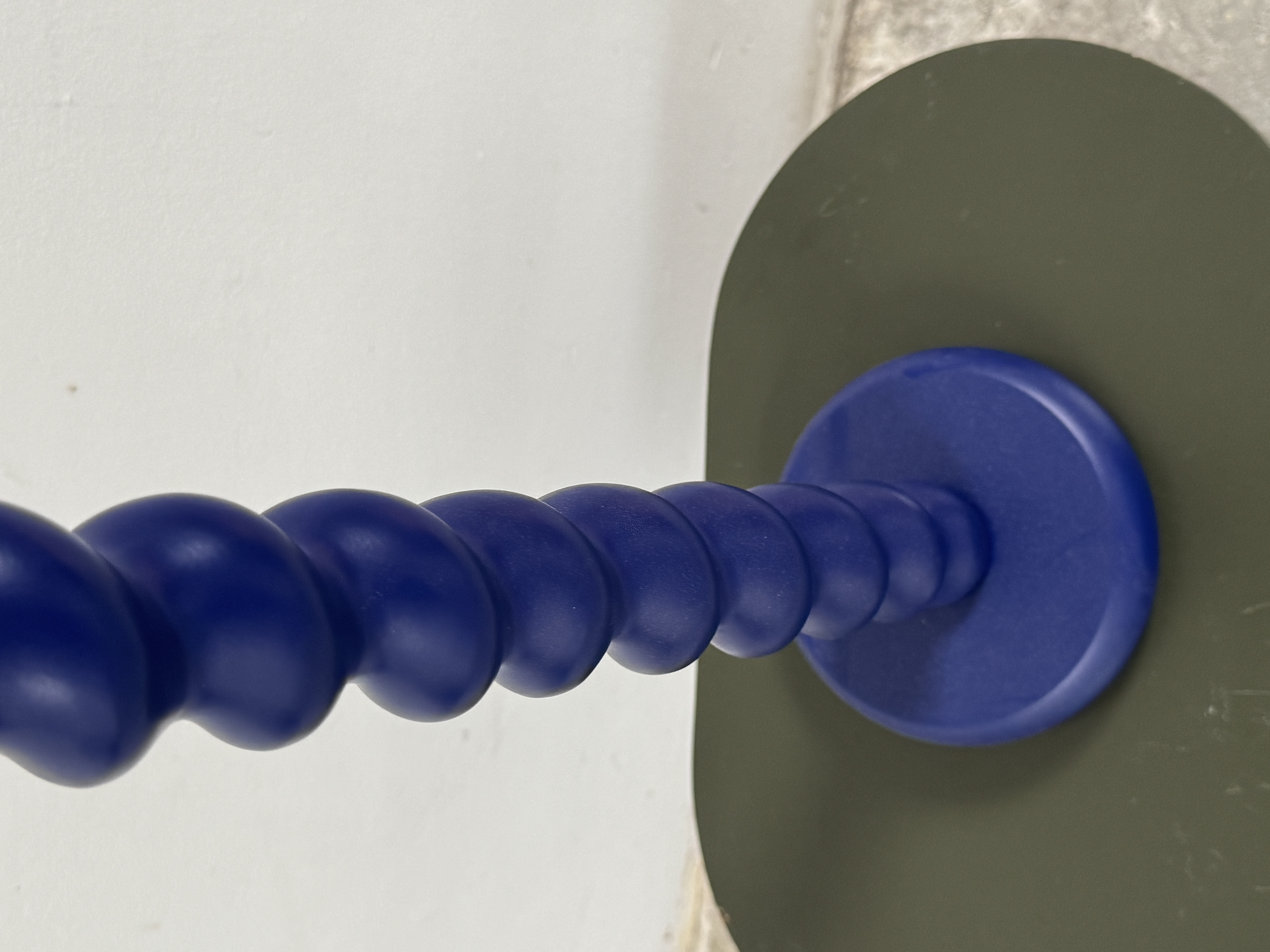 Twister Kerzenhalter Metall Dunkelblau