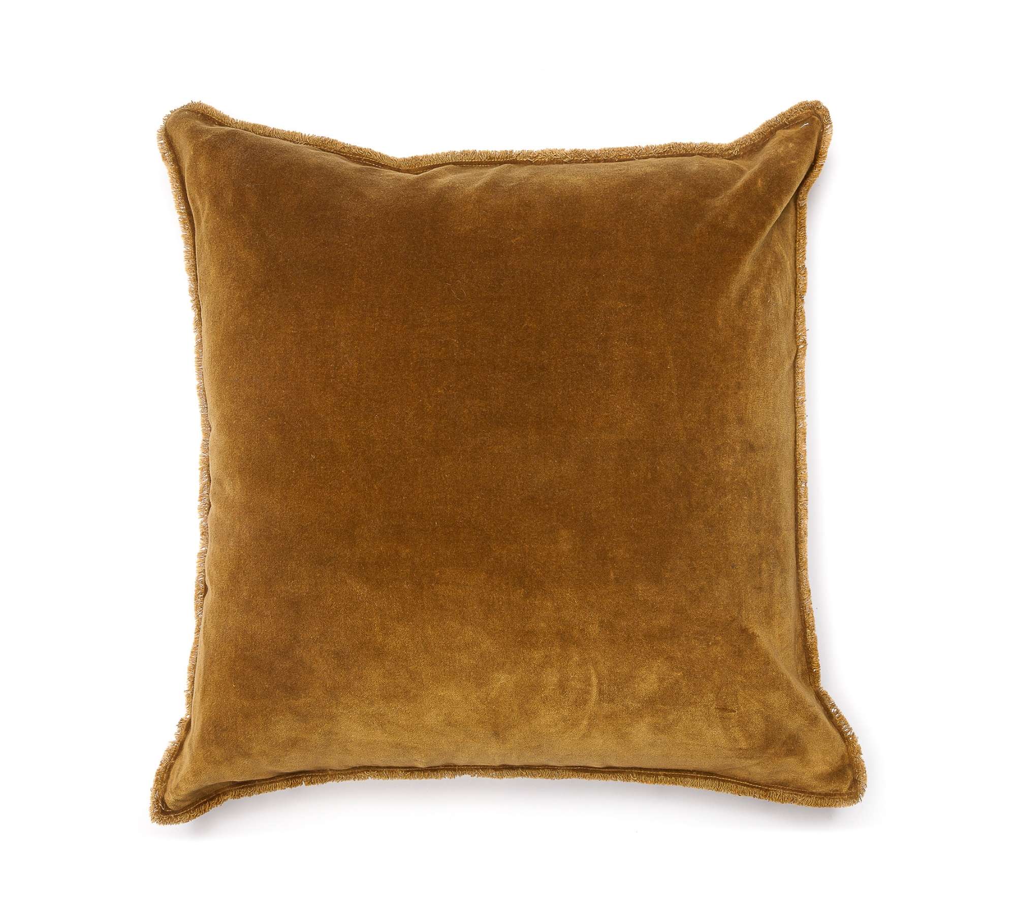 Kissenbezug Baumwolle Senfgelb 60 x 60cm