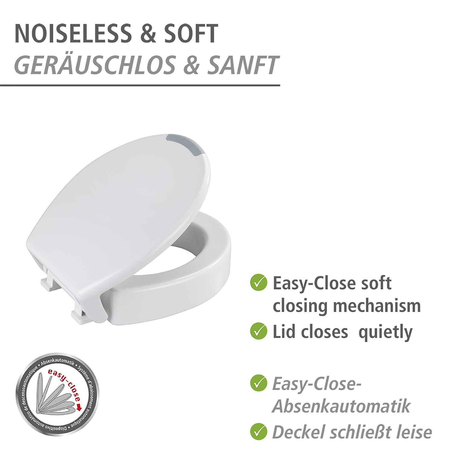Secura Comfort WC-Sitz Duroplast Weiß