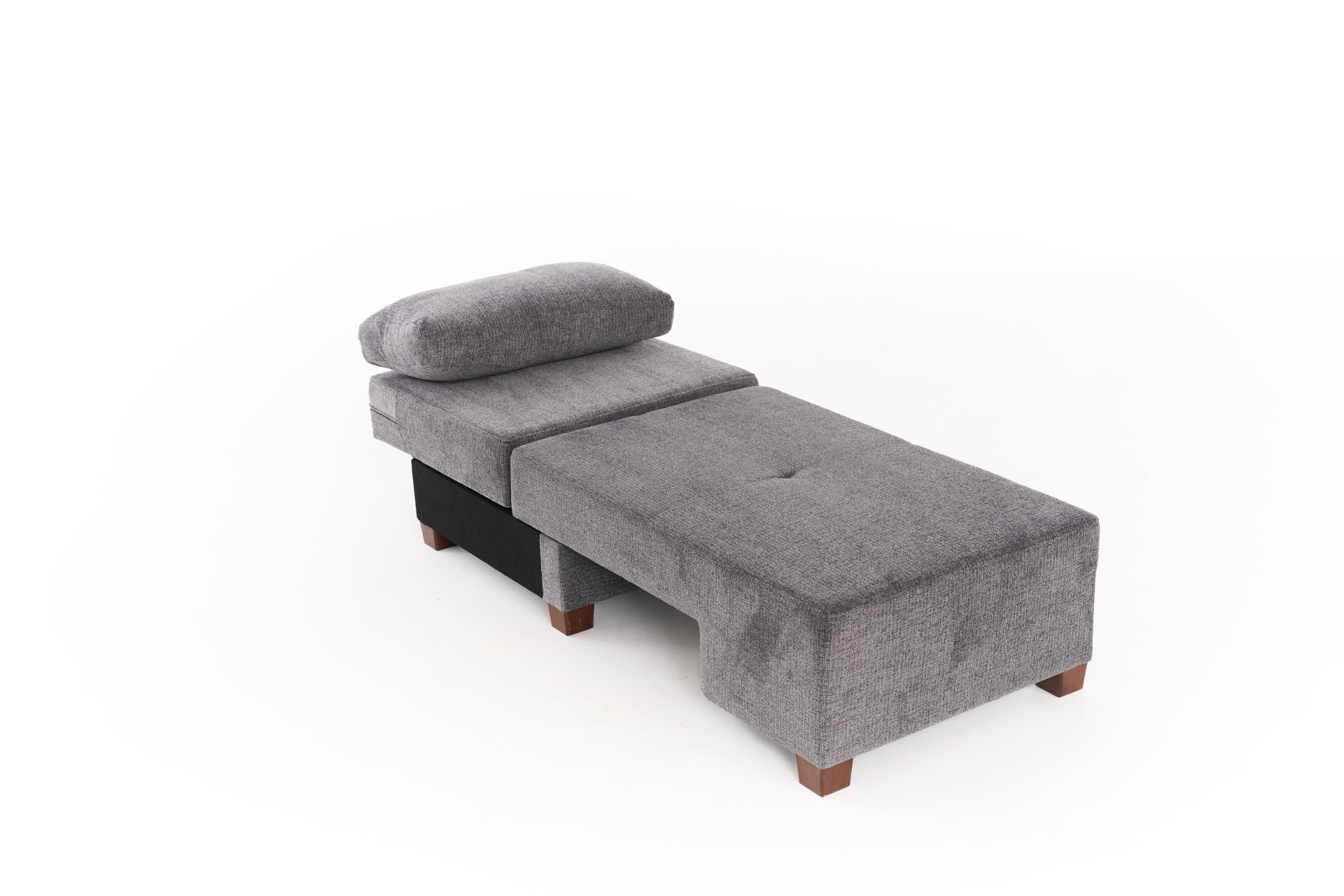 Perenna Sofa 3-Sitzer Chenille Grau