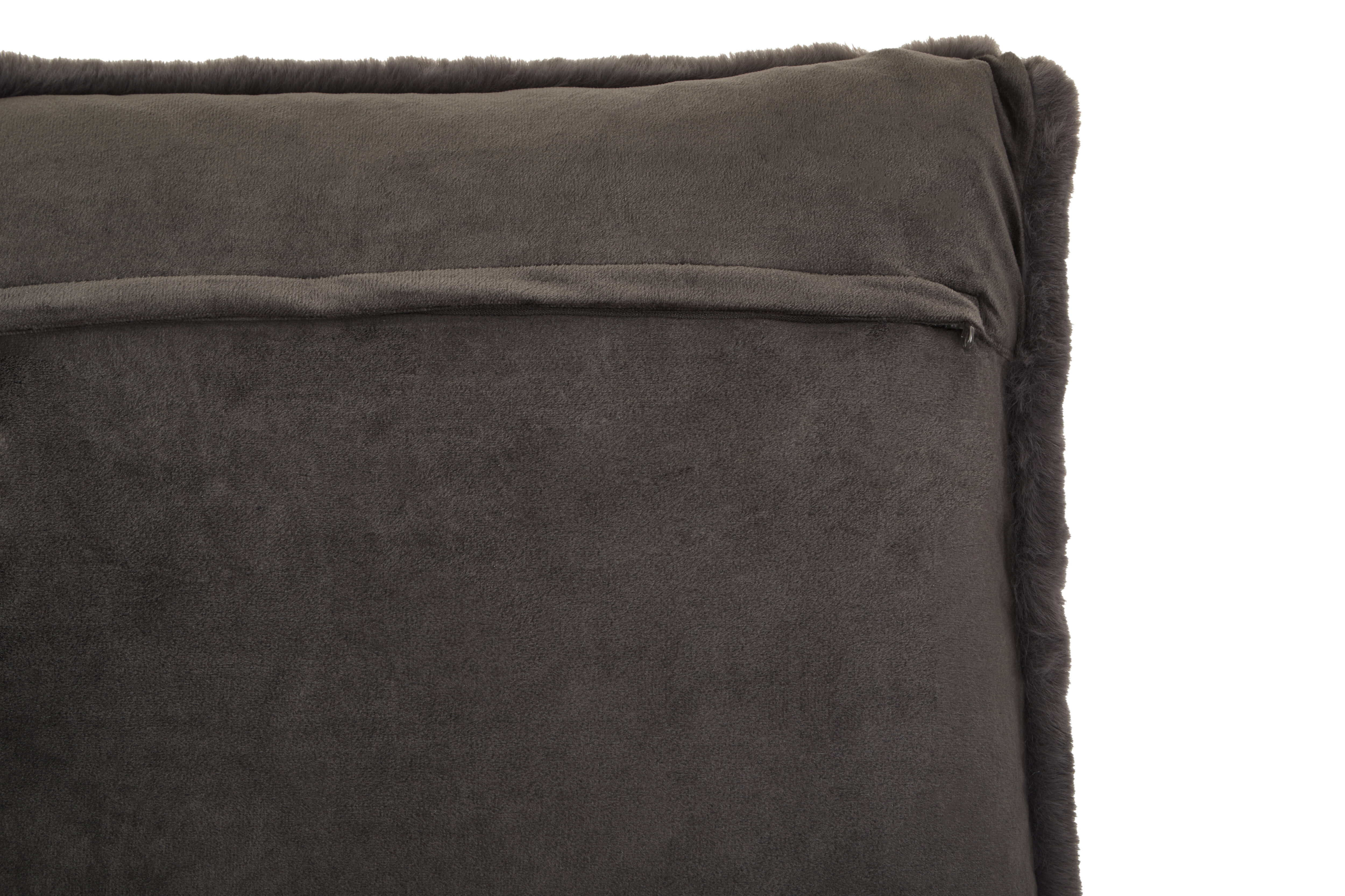 Bosie Lamina Grey Square Fur Kissen