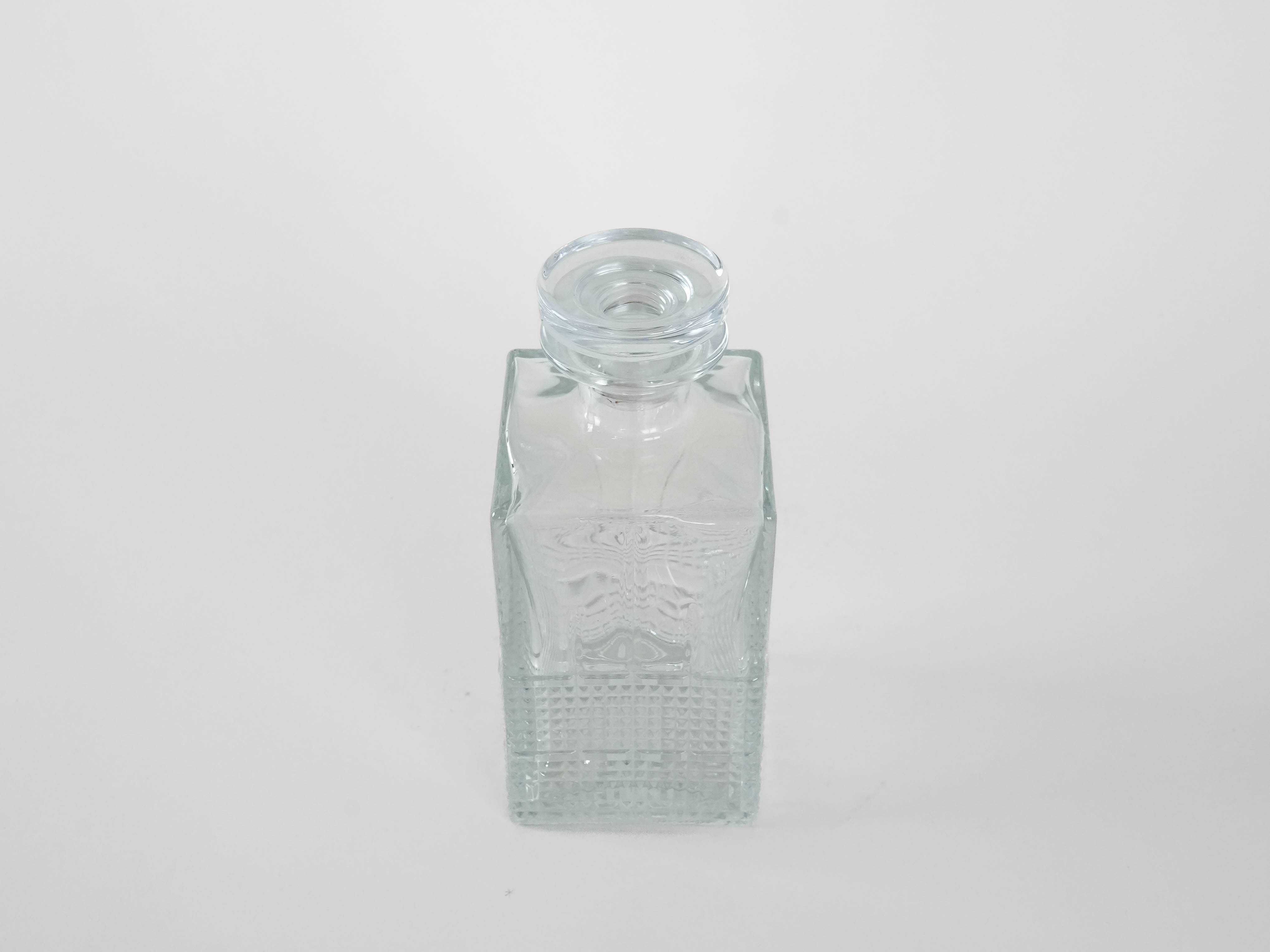 Glaskaraffe Transparent 1970er Jahre