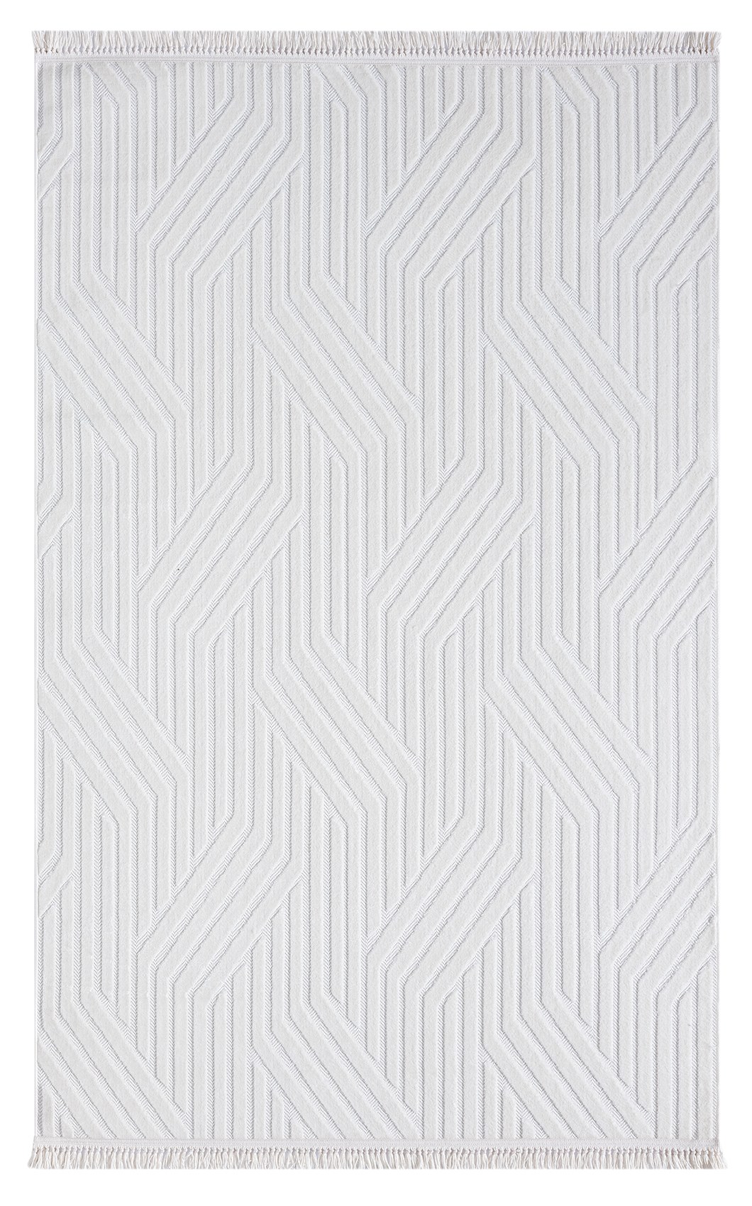 Sosa 9001 Teppich Weiß