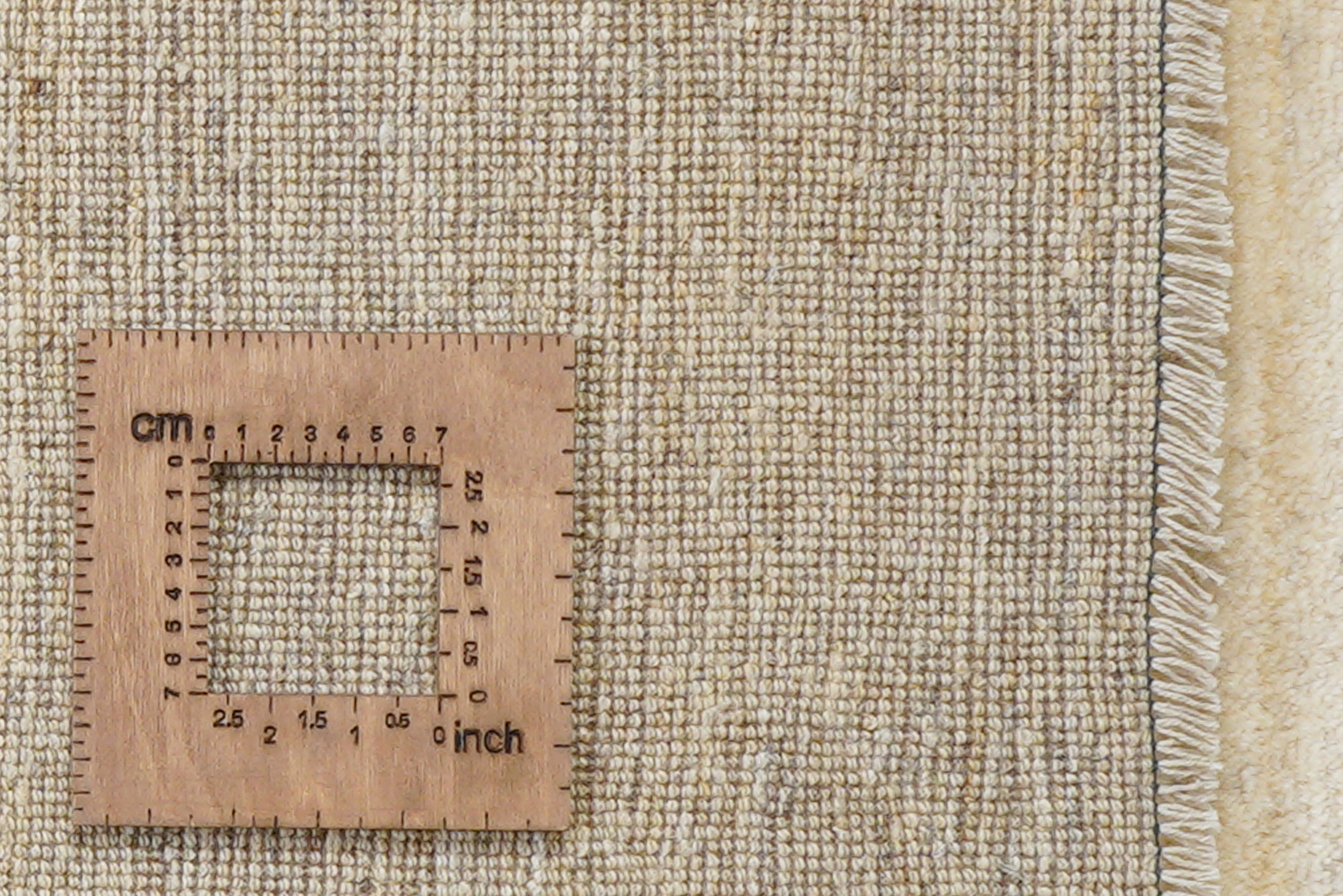 Rizbaf Gabbeh-Teppich Wolle Beige