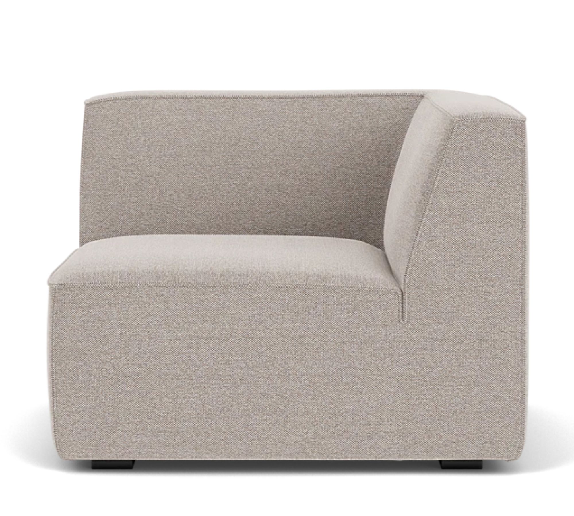 Dane 1-Sitzer Eckmodul Links Agnes Brown