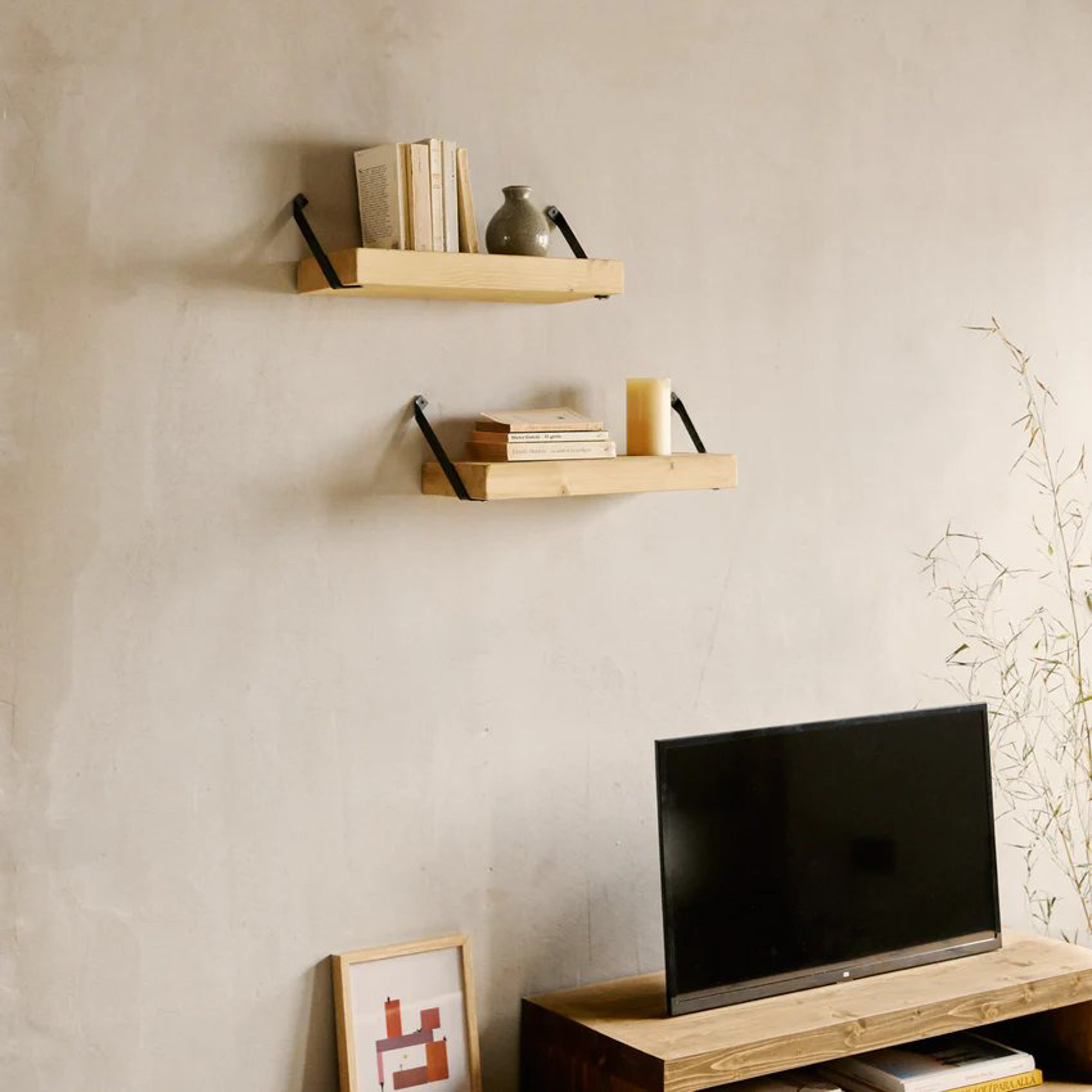 Arzhel Regal Holz Nussbaum