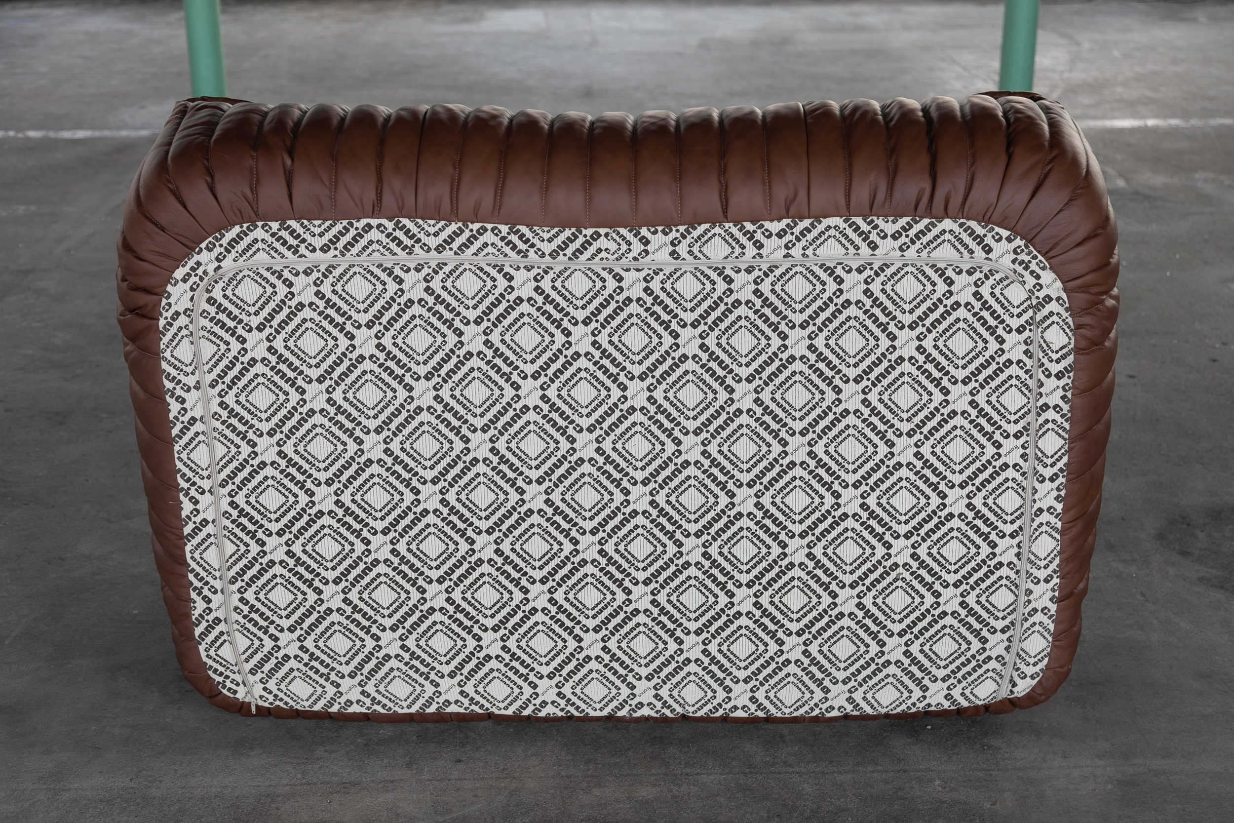 Togo Armchair Smooth Leather Folk Brown