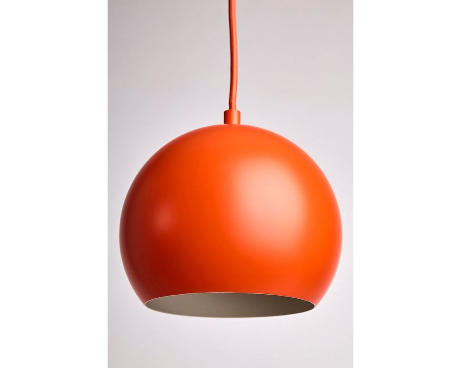 Ball Pendelleuchte Pfirsich/Orange Ø18cm