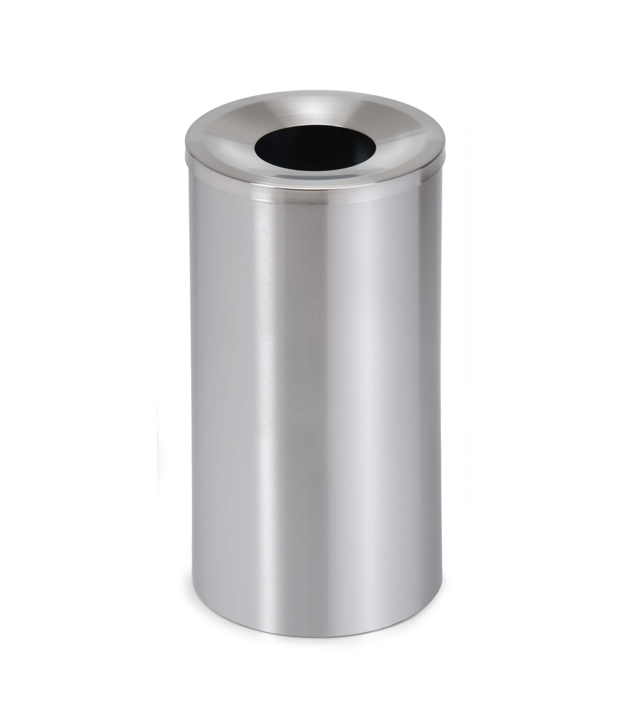 Casa Papierkorb Edelstahl Matt Ø 25cm 65254