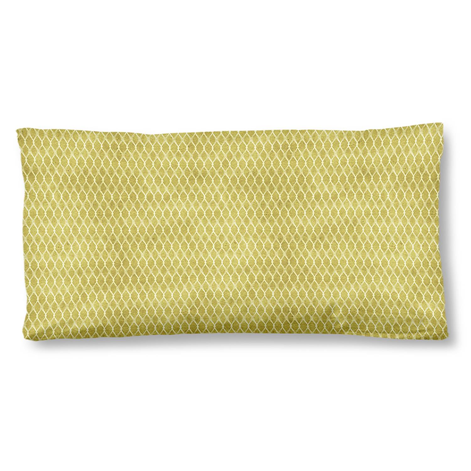 Xabine Kopfkissenbezug Satin Ocker 40 x 80 cm