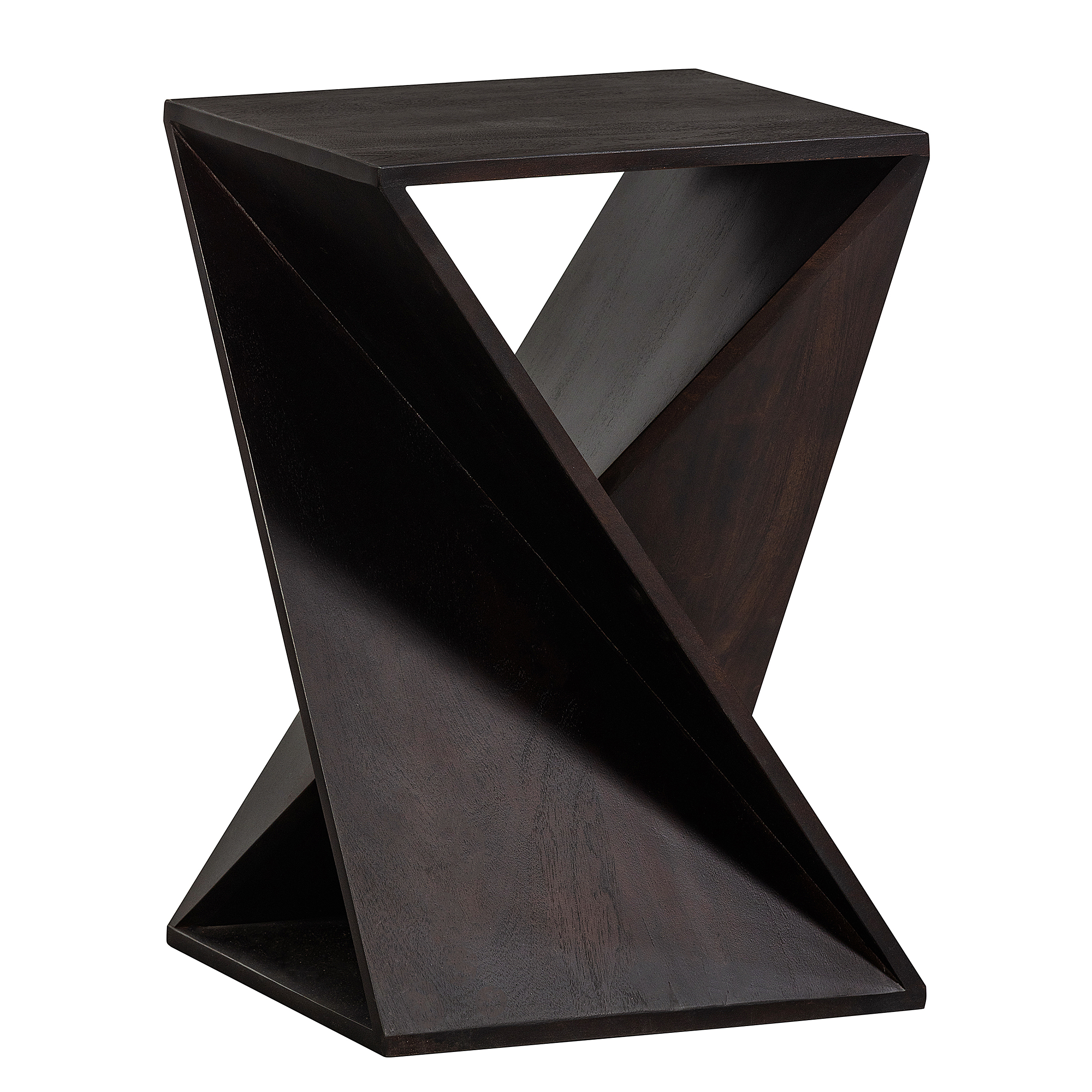 Ikem Side Table Acacia Black
