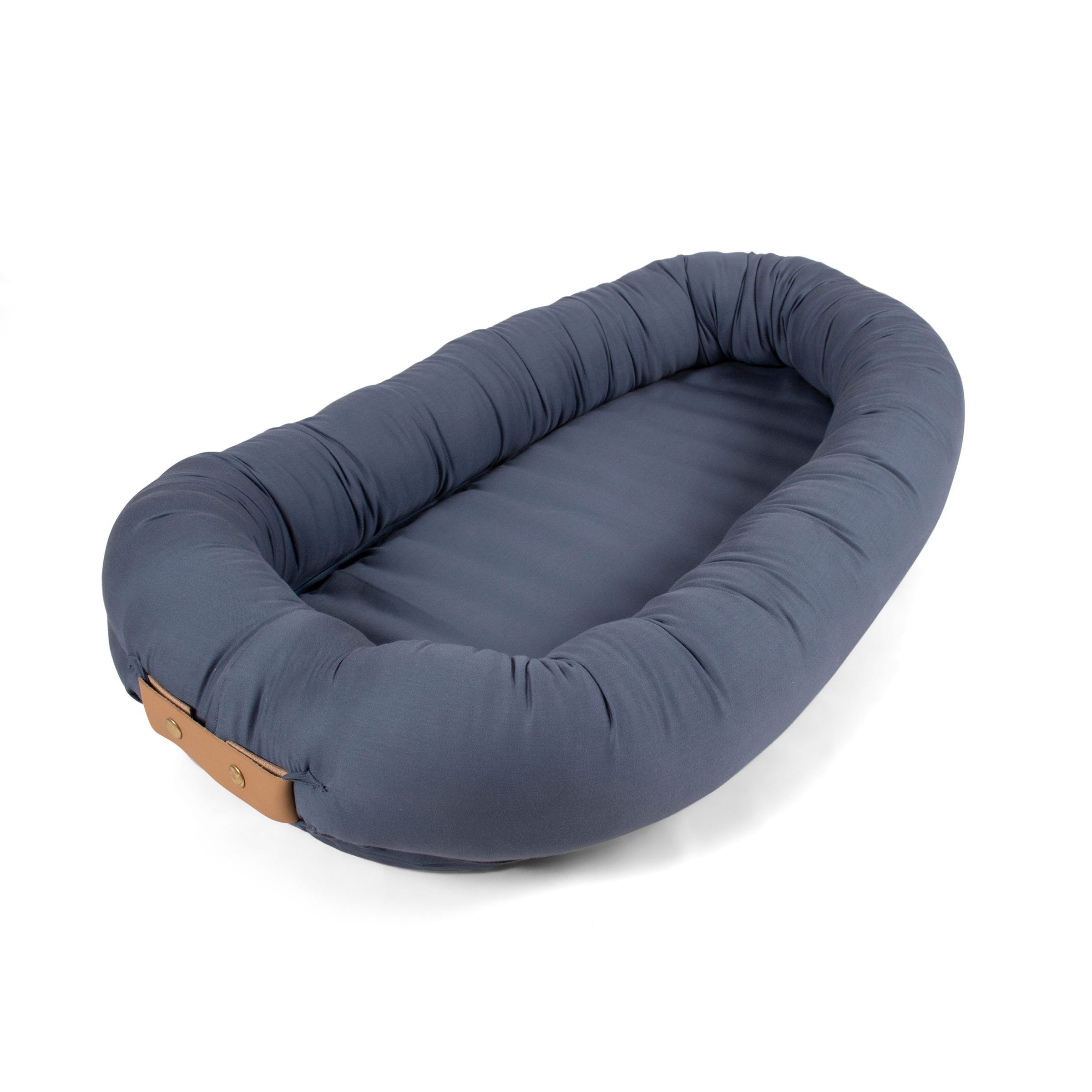 Babynest Bio-Baumwolle Kapok Blau