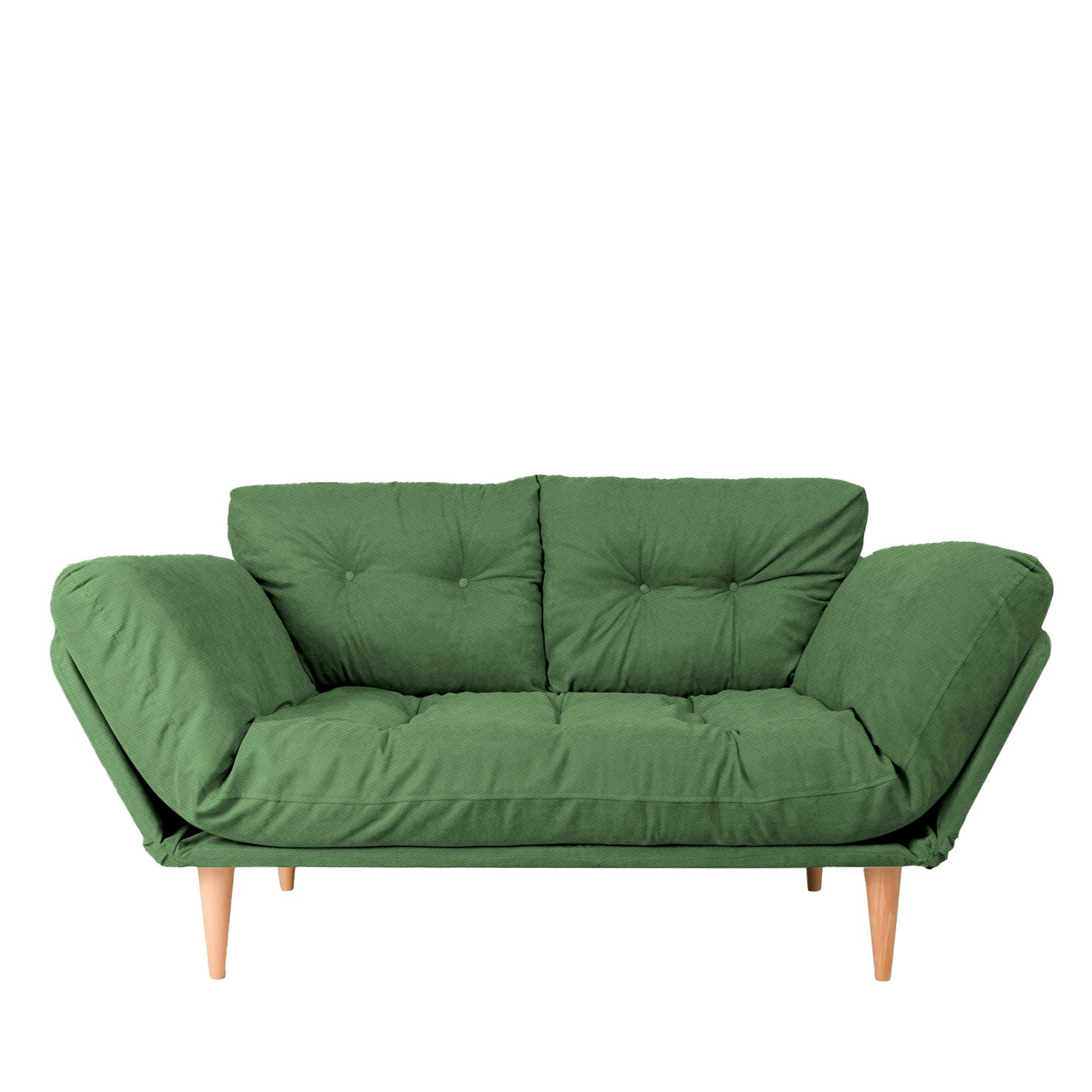 Nina Daybed Schlafsofa 3-Sitzer Grün