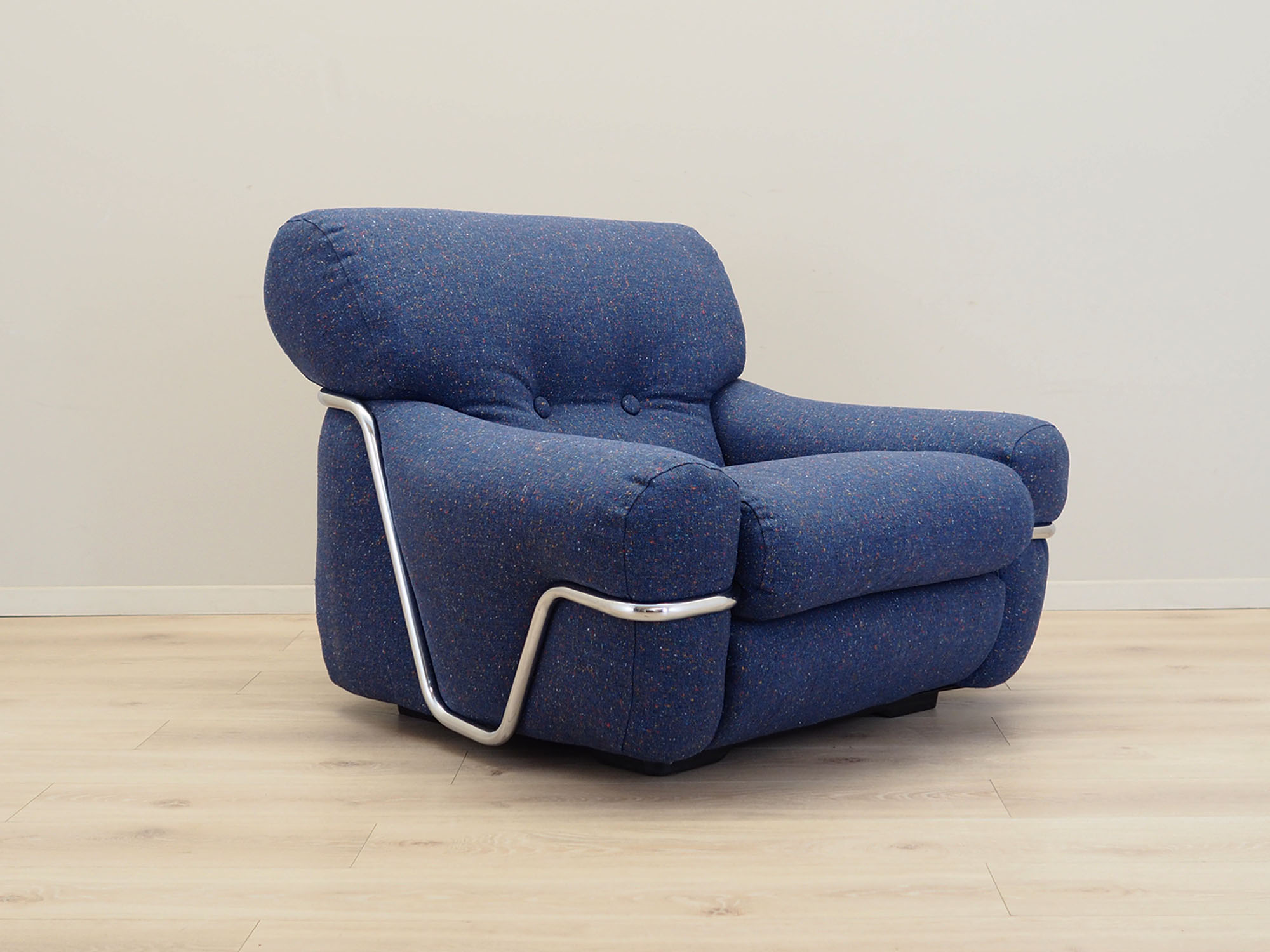 Space Age Sessel Blau