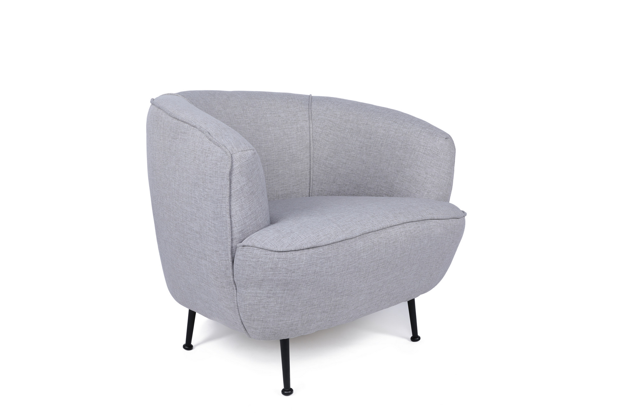 Piccoli Bony Armchair Linen Light Grey