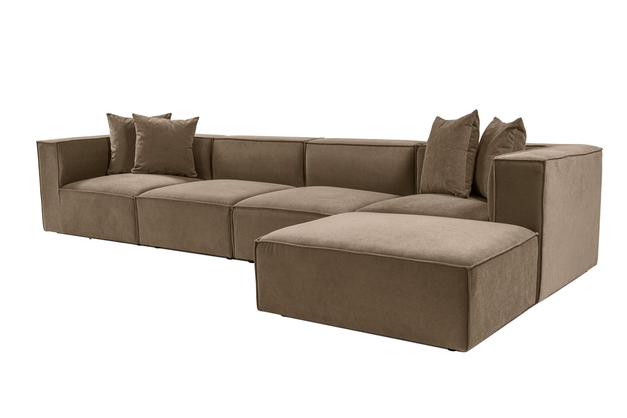 Sofa Corner Brown