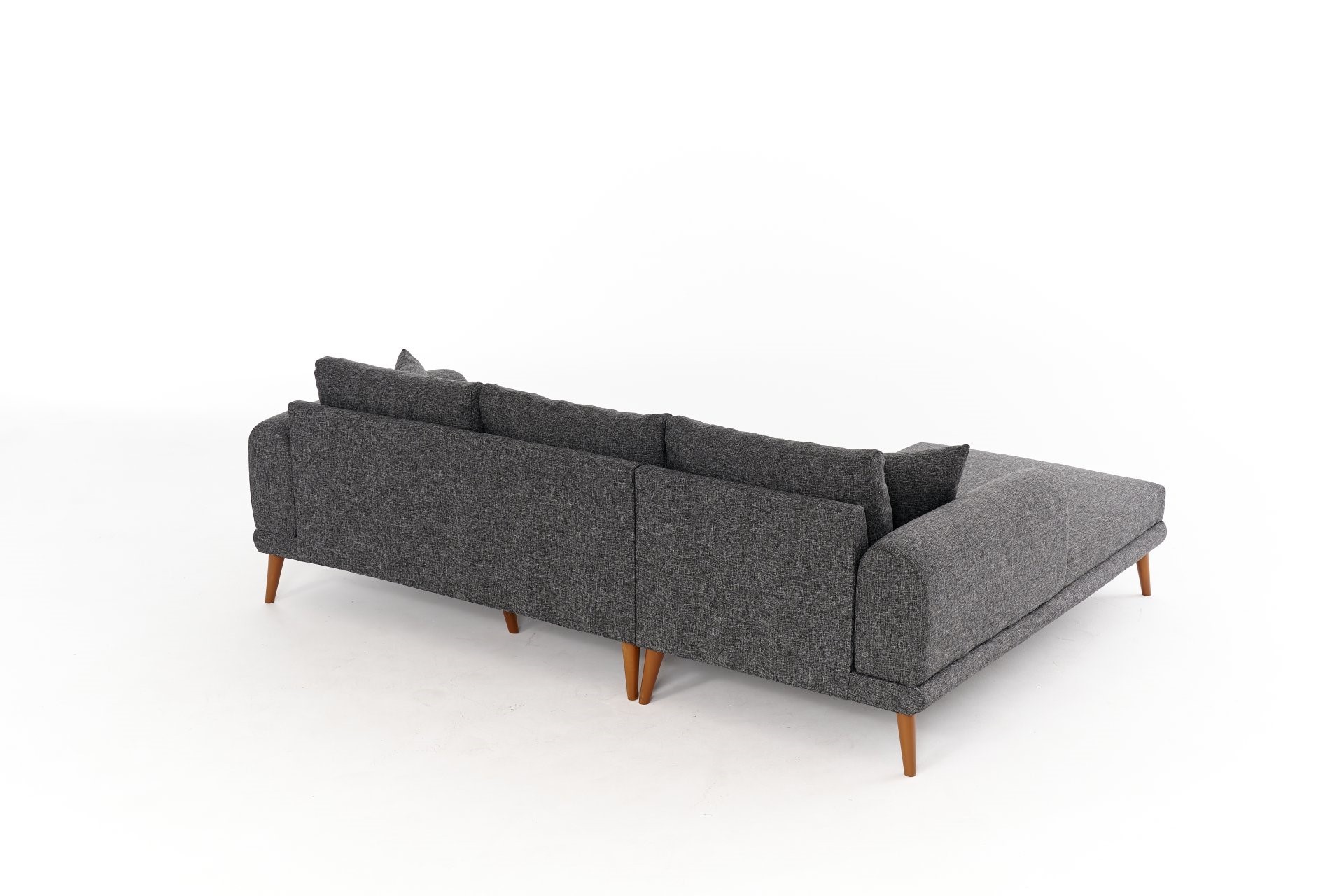 Seren Sofa Récamiere Links Anthrazit