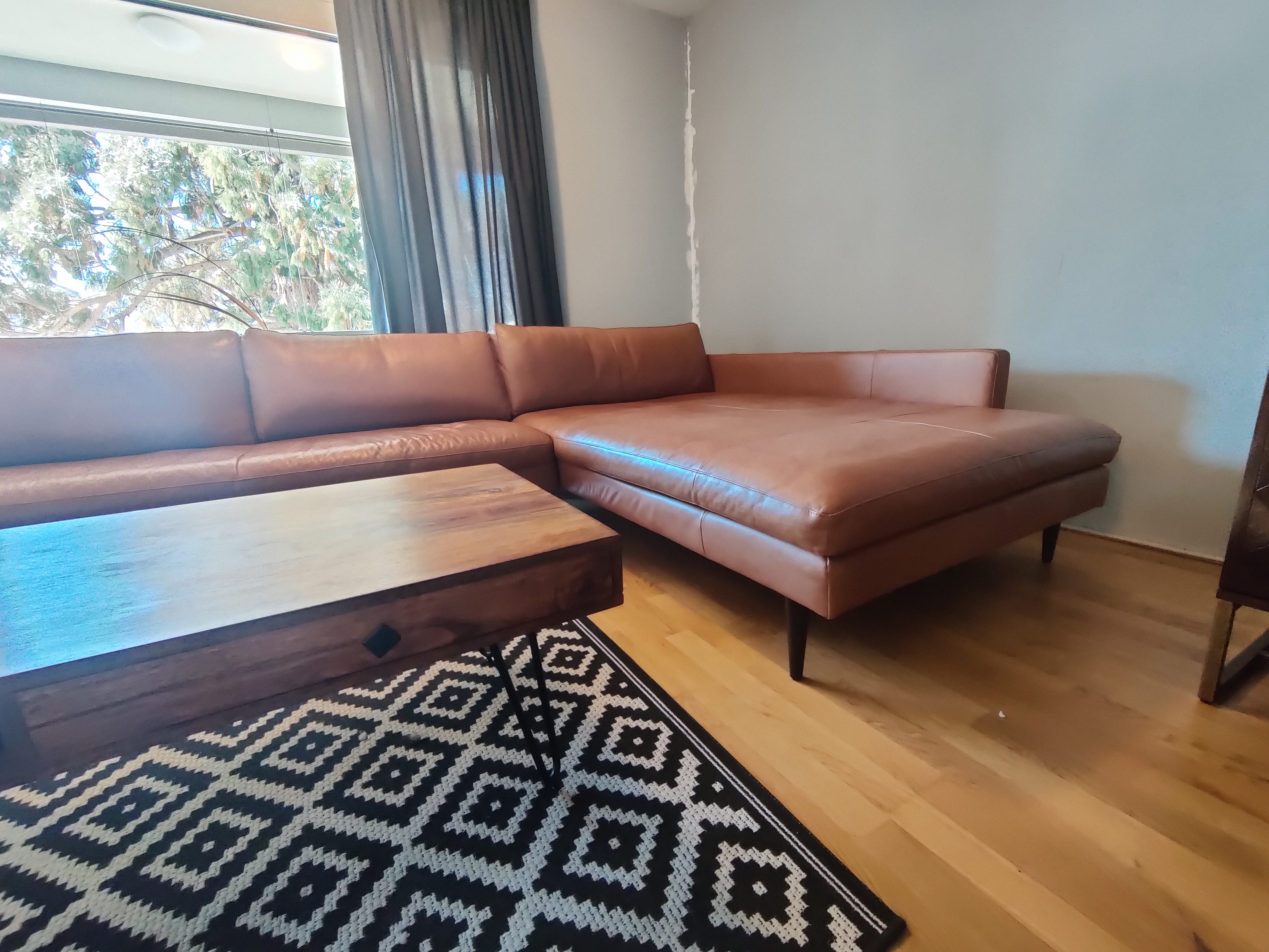 Daybed Sofa 3-seater Brown