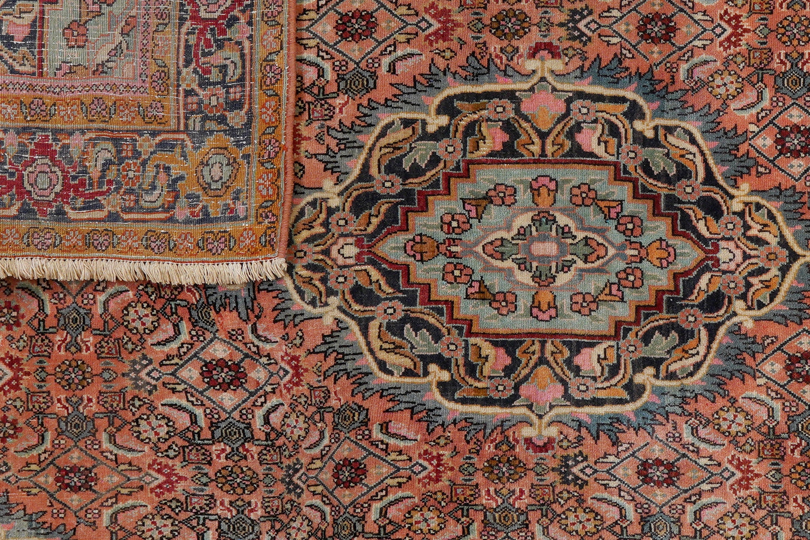 Heritage Teppich Wolle Braun