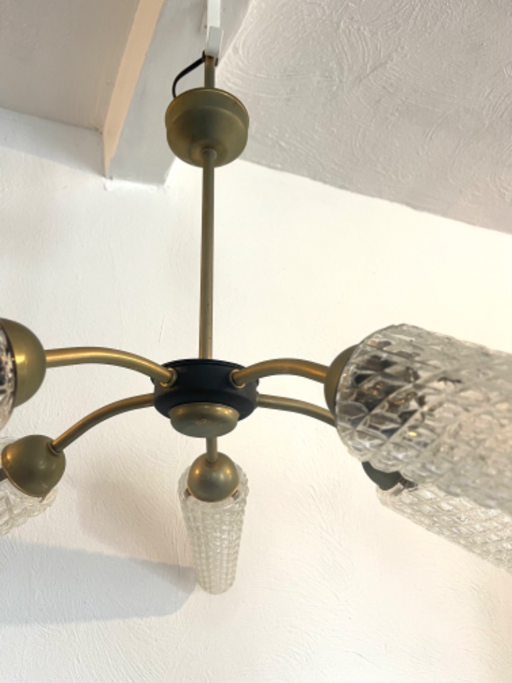 Ceiling light Glass Taupe
