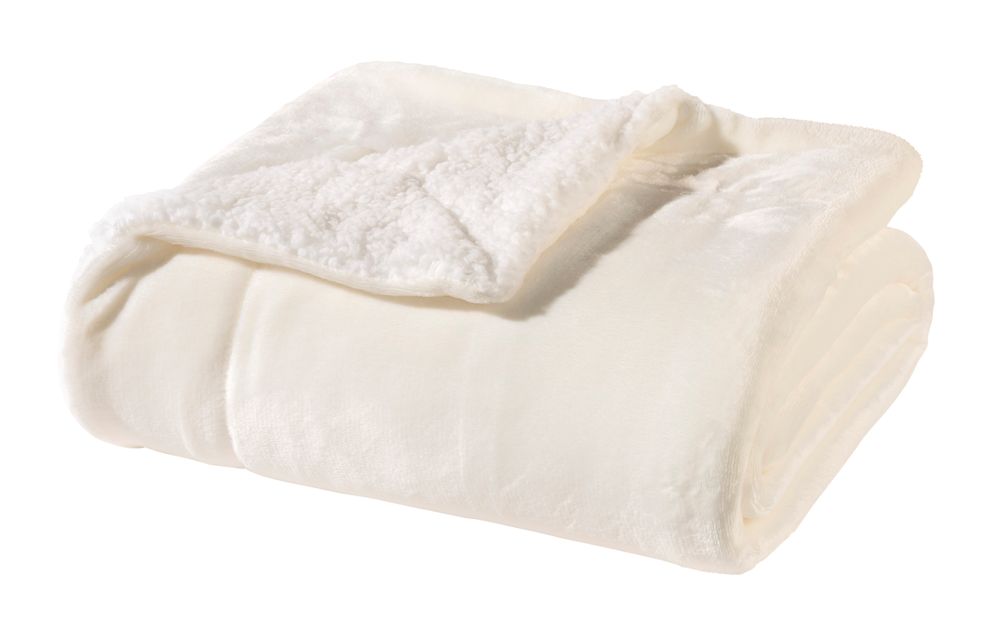 Wohndecke Sherpa Creme