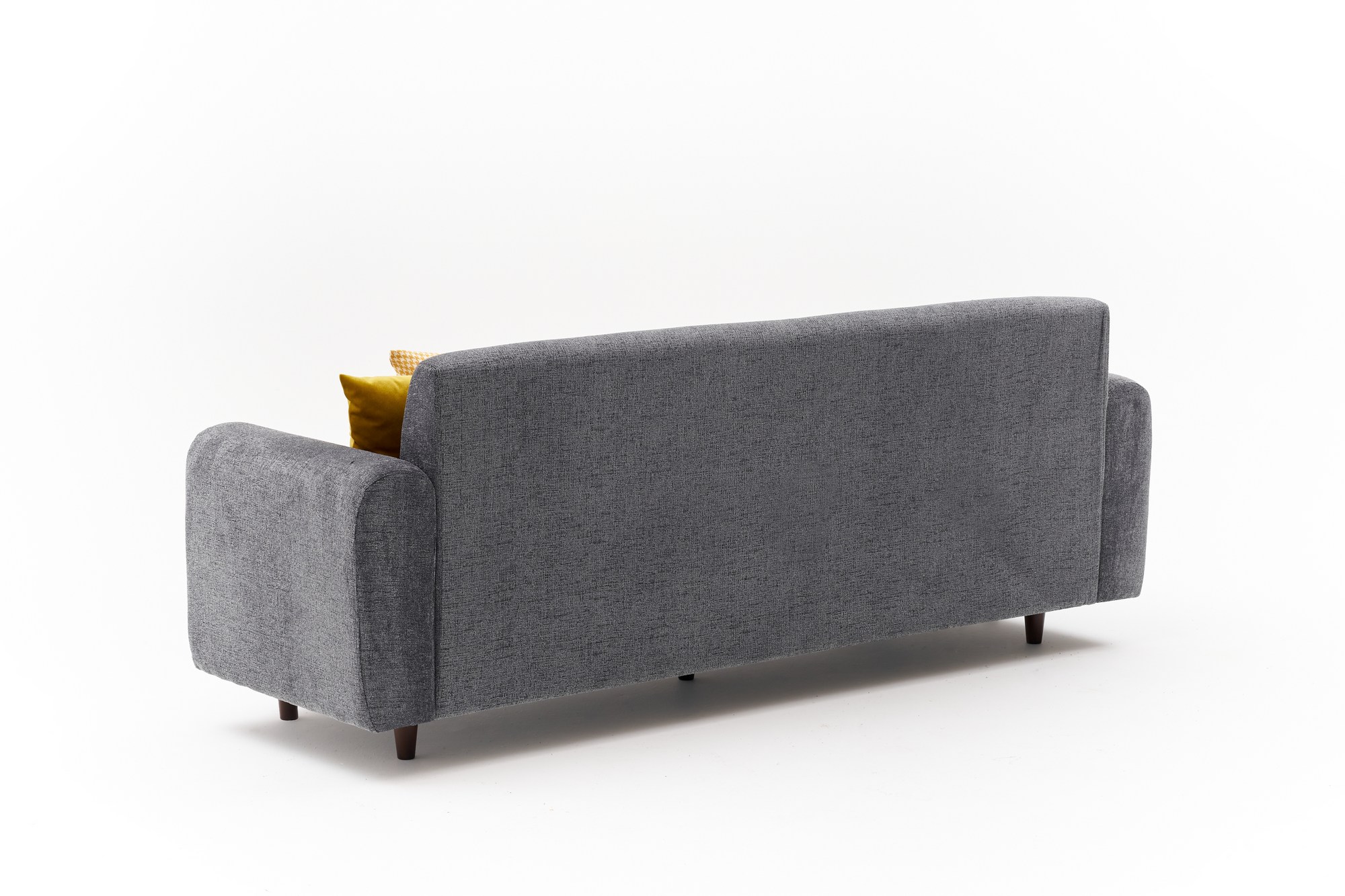 Noya Sofa 3-Sitzer Chenille Grau