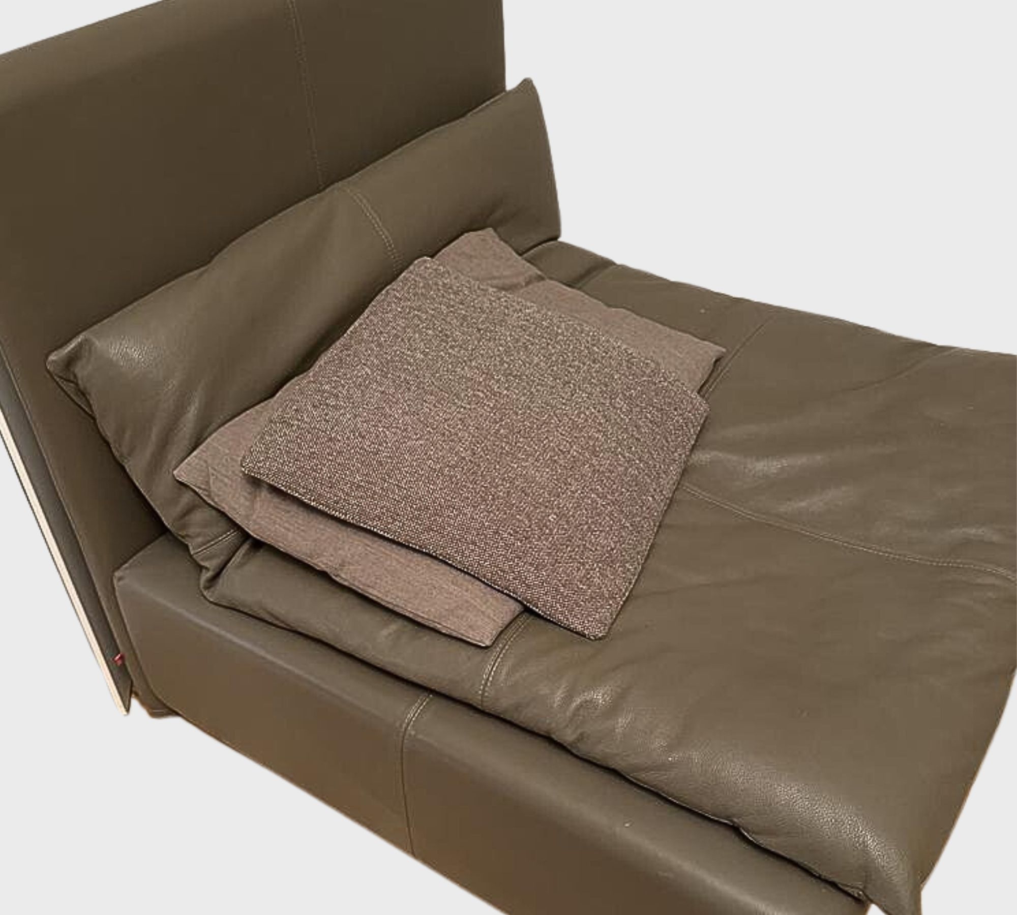 Shiraz Modul Sessel Leder Taupe