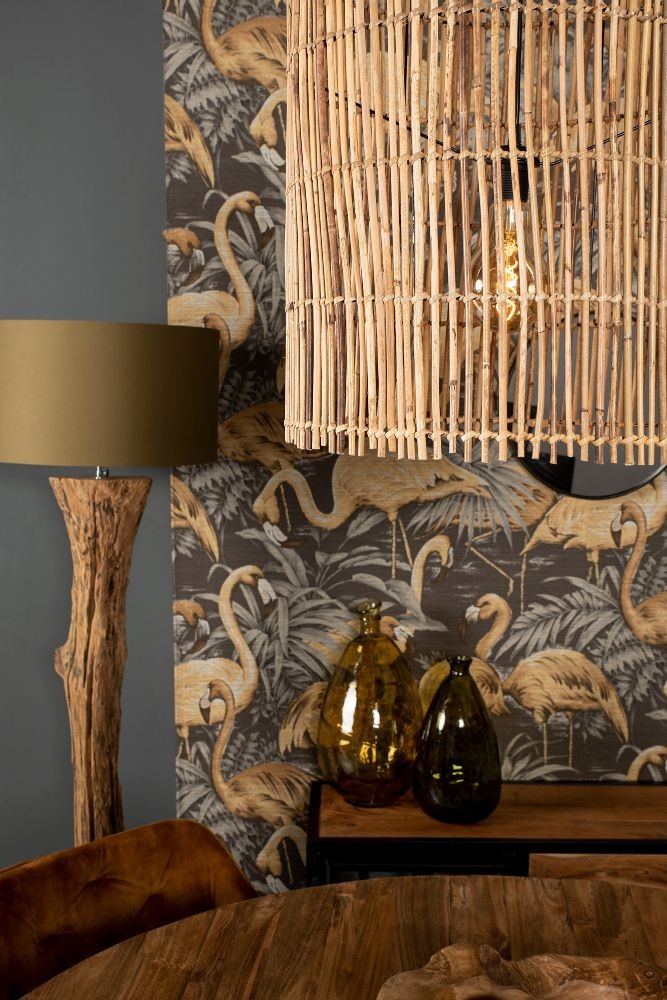 Hängelampe Rattan ø50cm