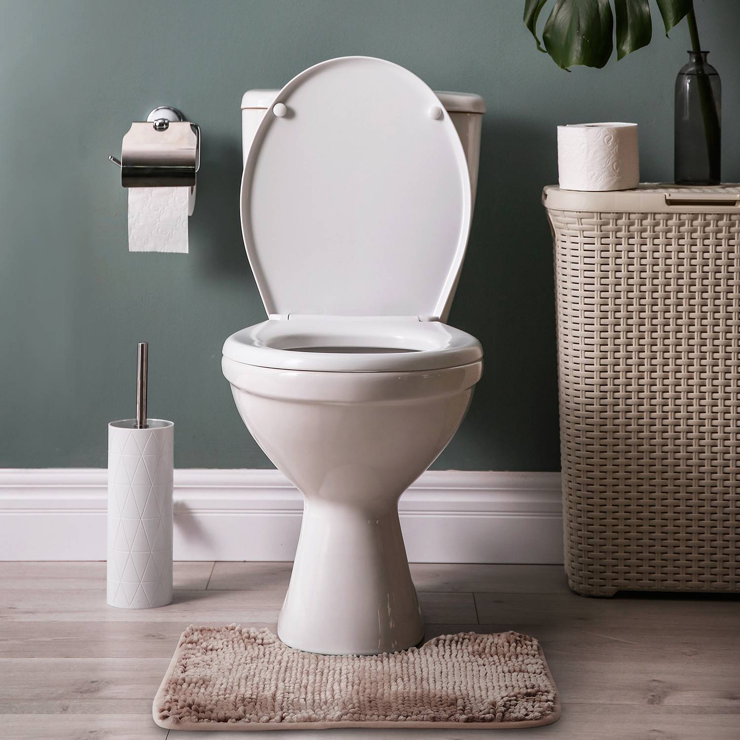 Badematte-Set Ati 2-Teilig Altrosa