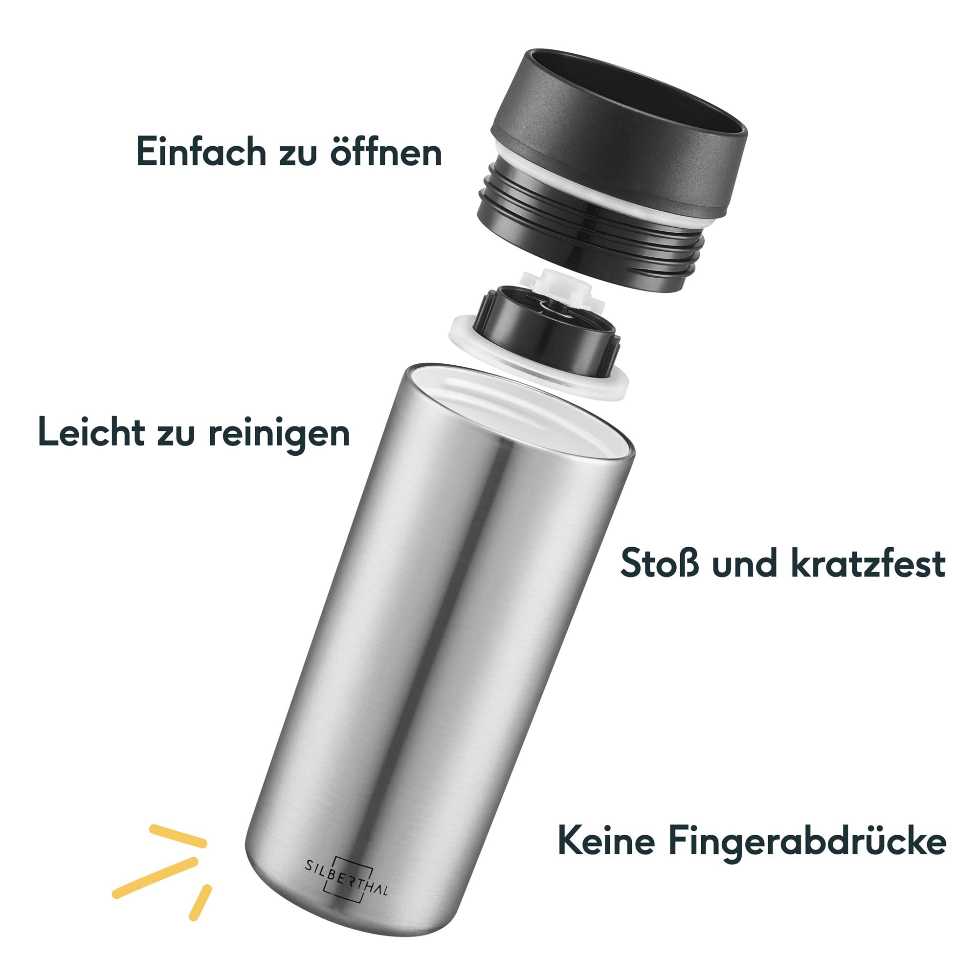 Thermobecher 350ml Edelstahl