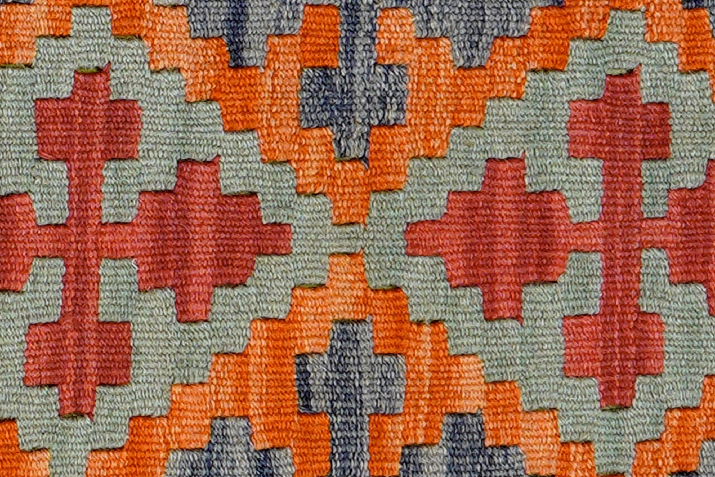 Kilim Gashgai Teppich Wolle Mehrfarbig