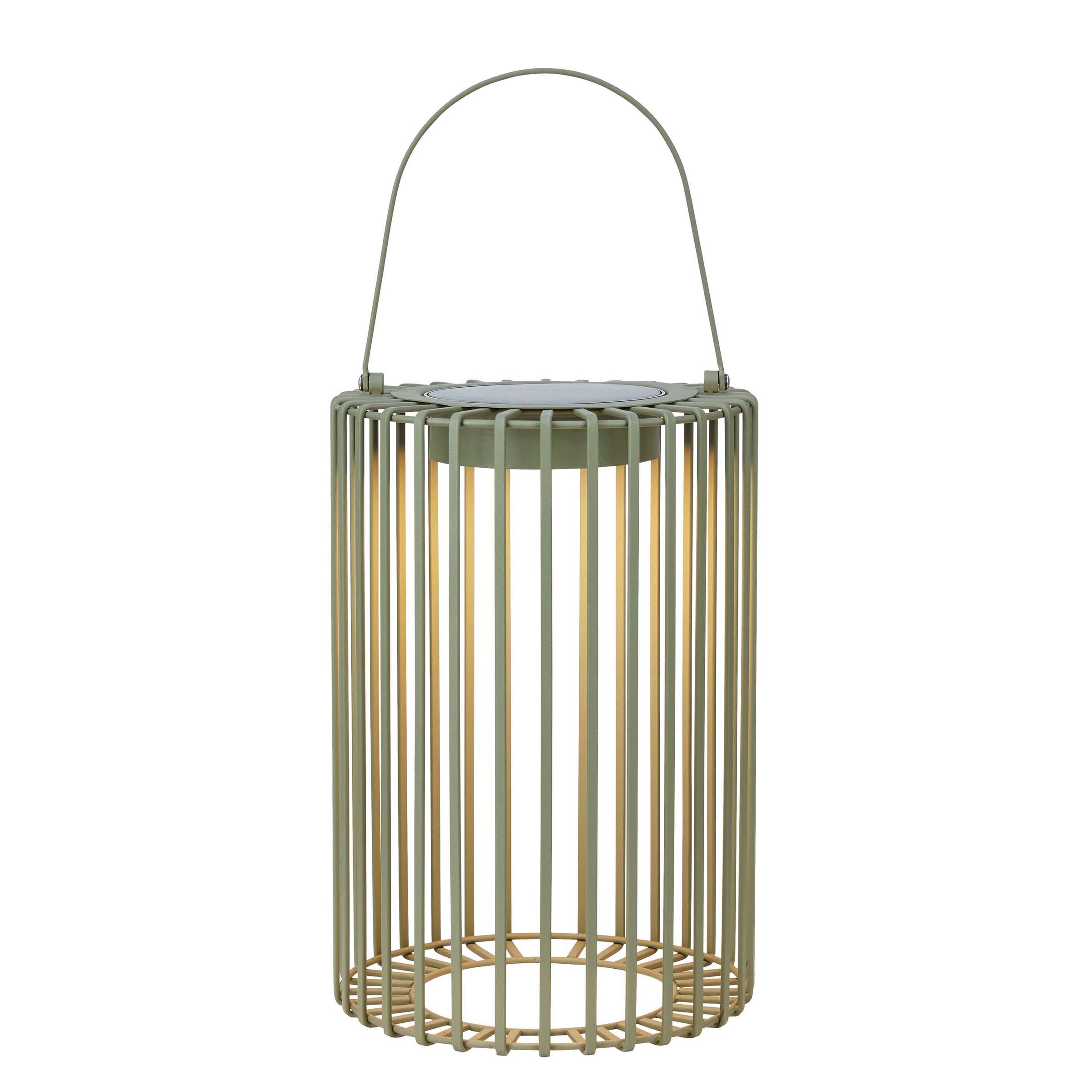 LED Solarlaterne Cavia 1-Flammig Eisen Grün