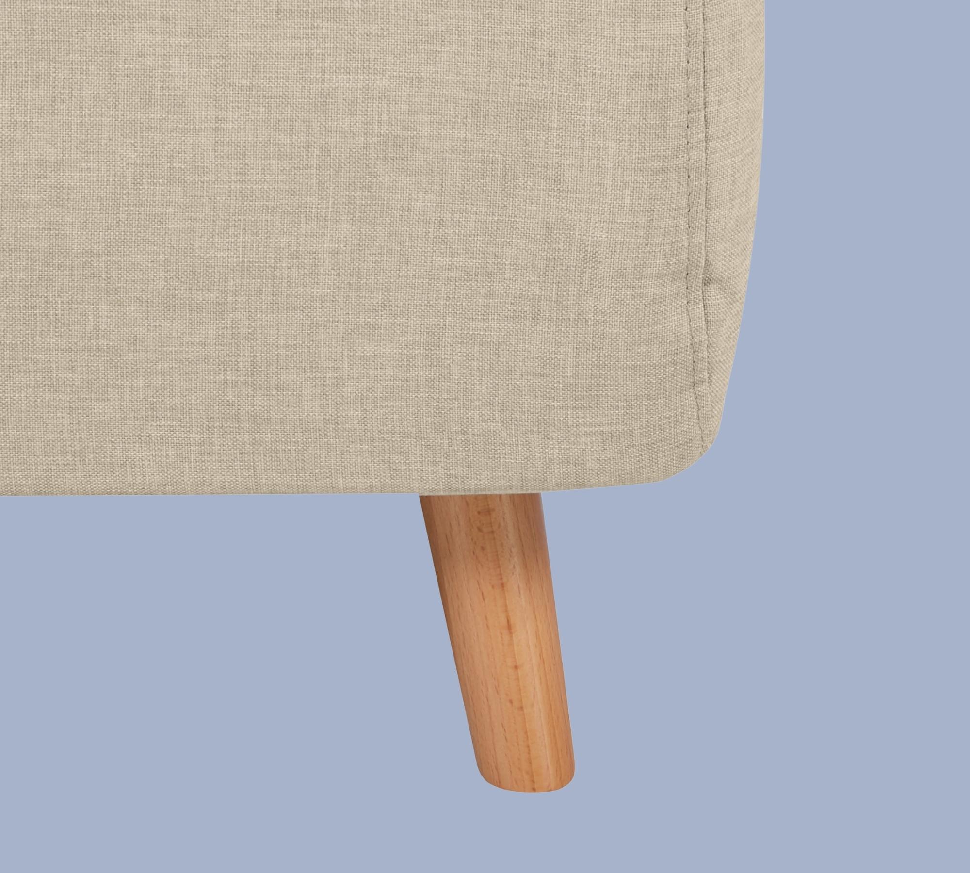 Schlafsessel Webstoff Beige