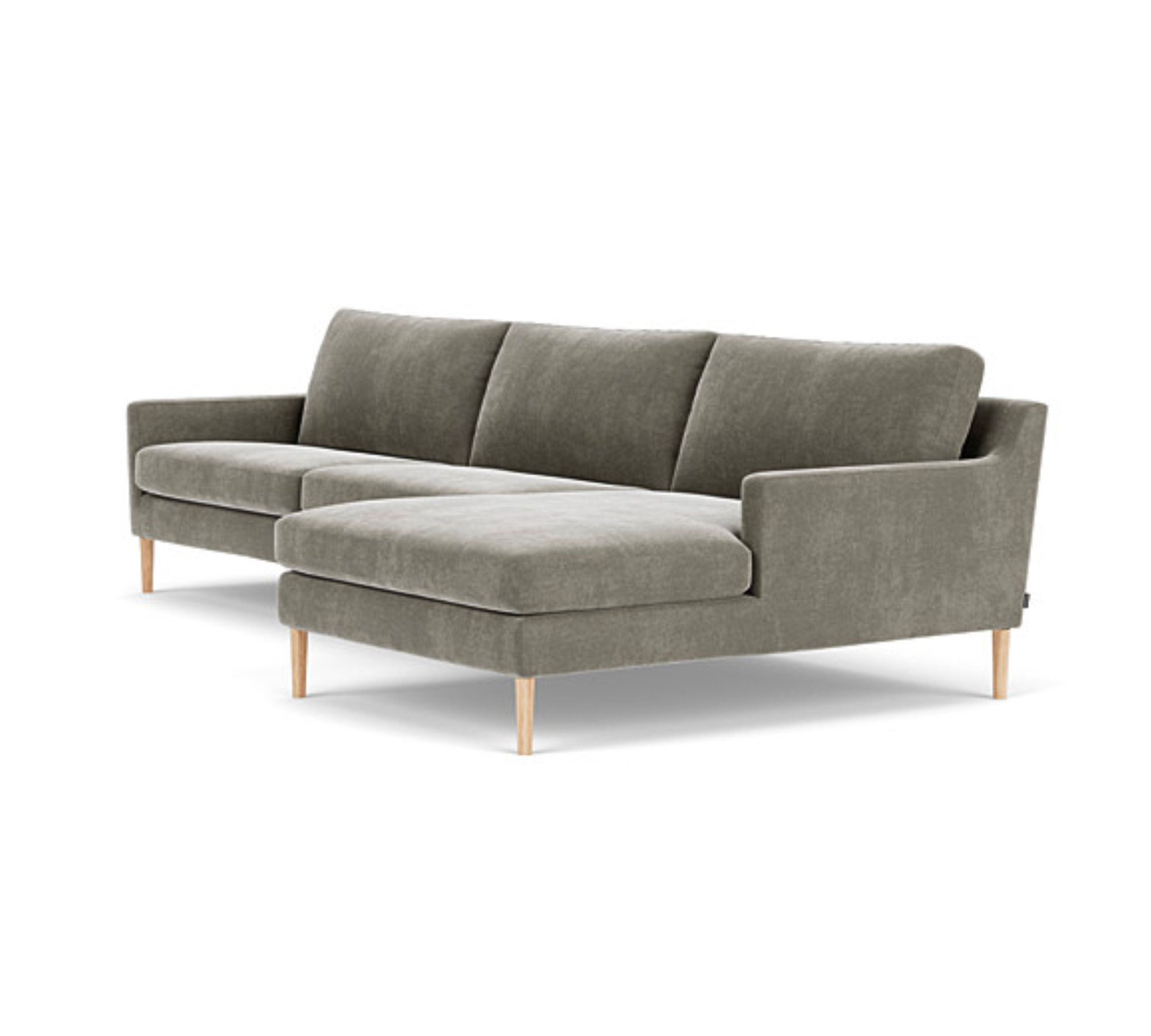 Astha Sofa Récamiere Rechts Planet Grey Green