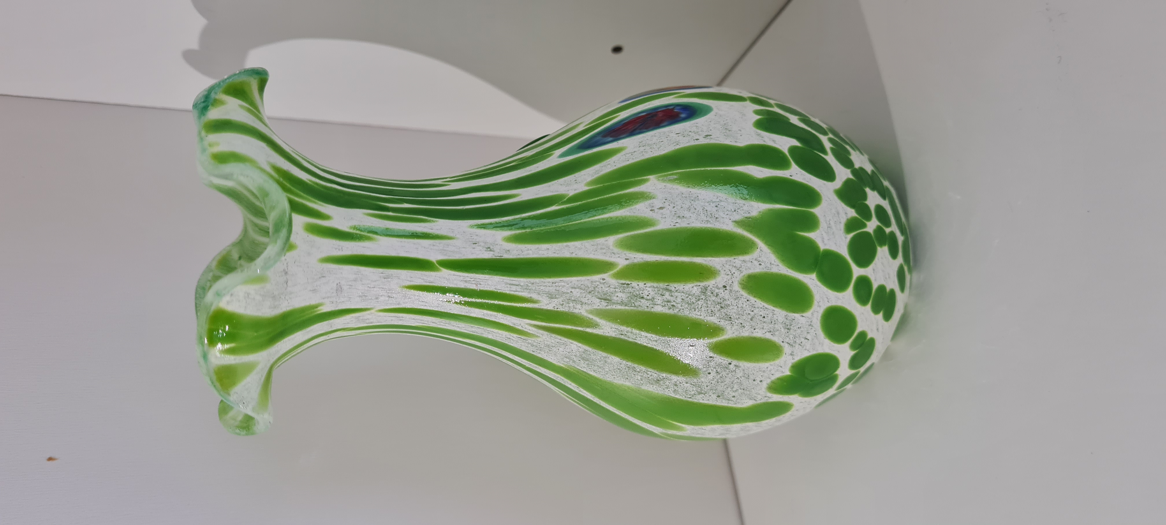Vase Muranoglas Grün