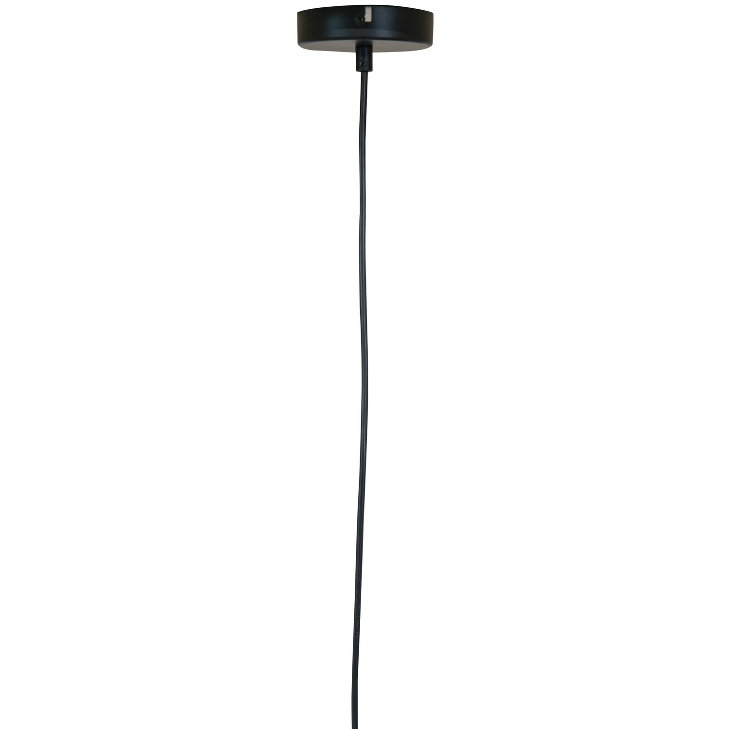 Kace Hängelamp Jute Schwarz Ø45cm