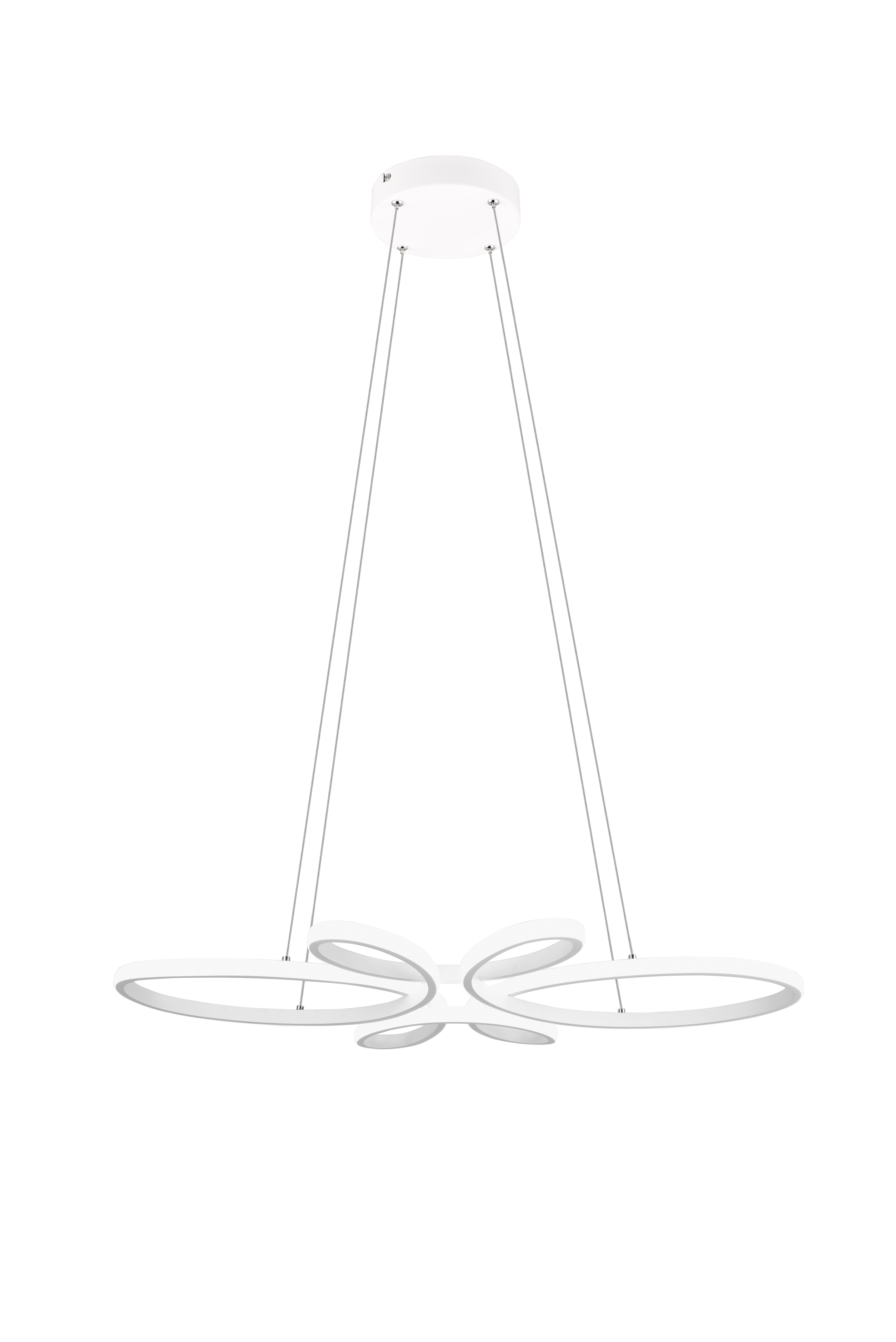Fly Pendant Lamp Iron White