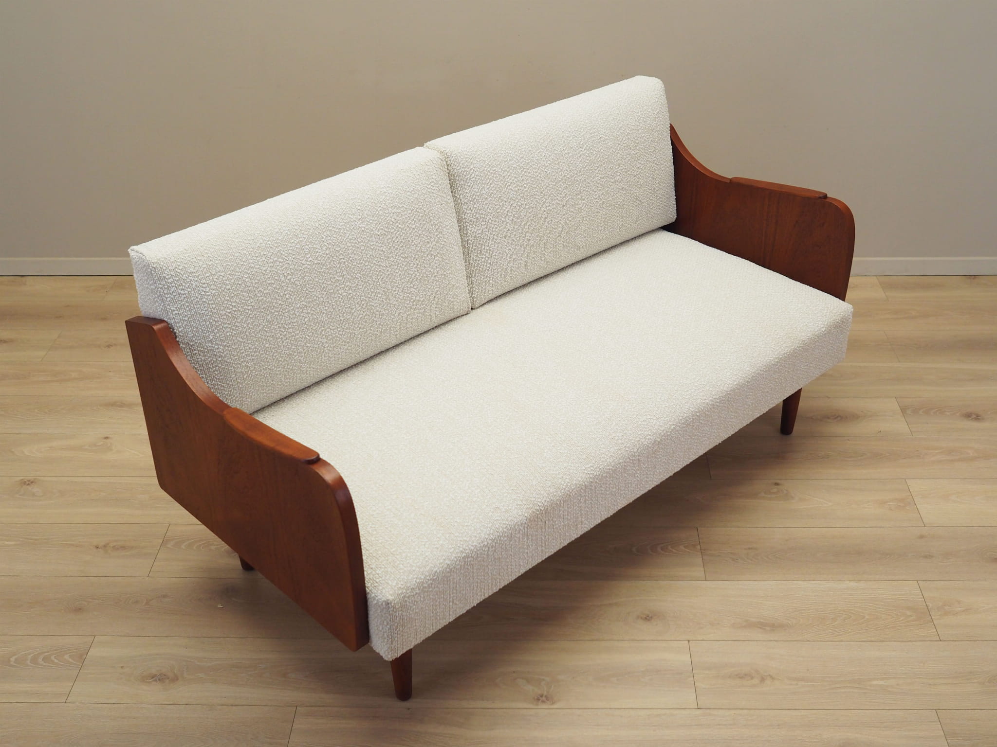 2-Sitzer Sofa Beige 1970er Jahre