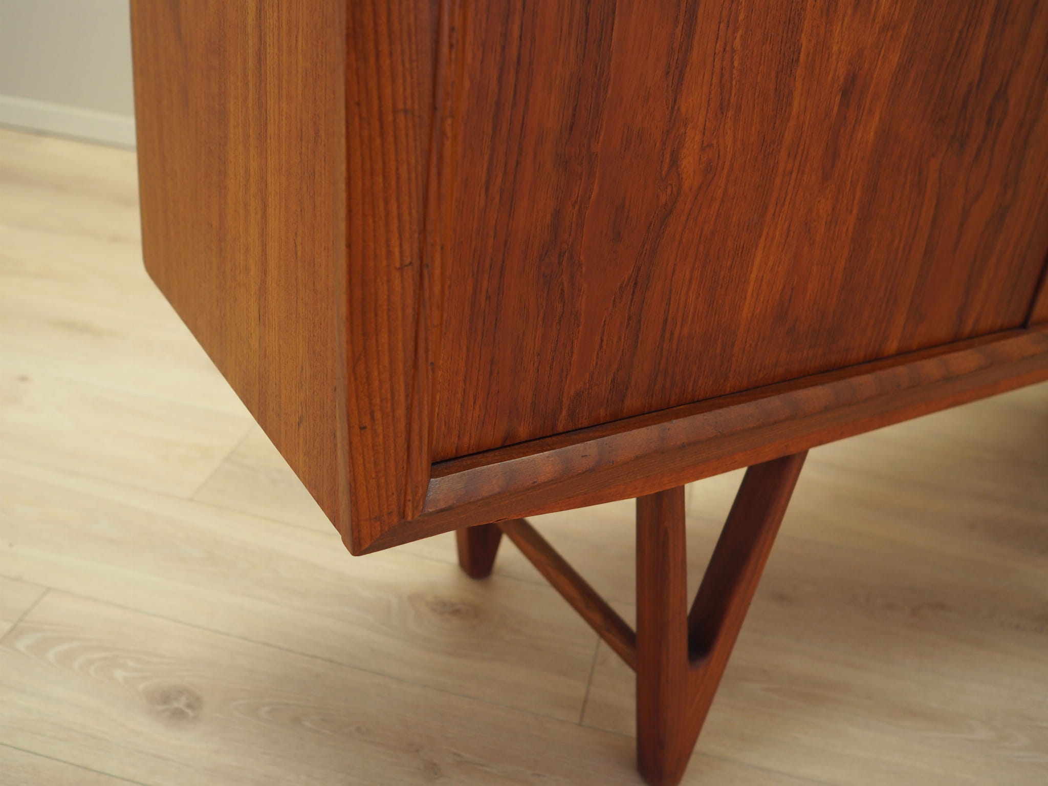 Vintage Sideboard Teak Wood Brown 1960s