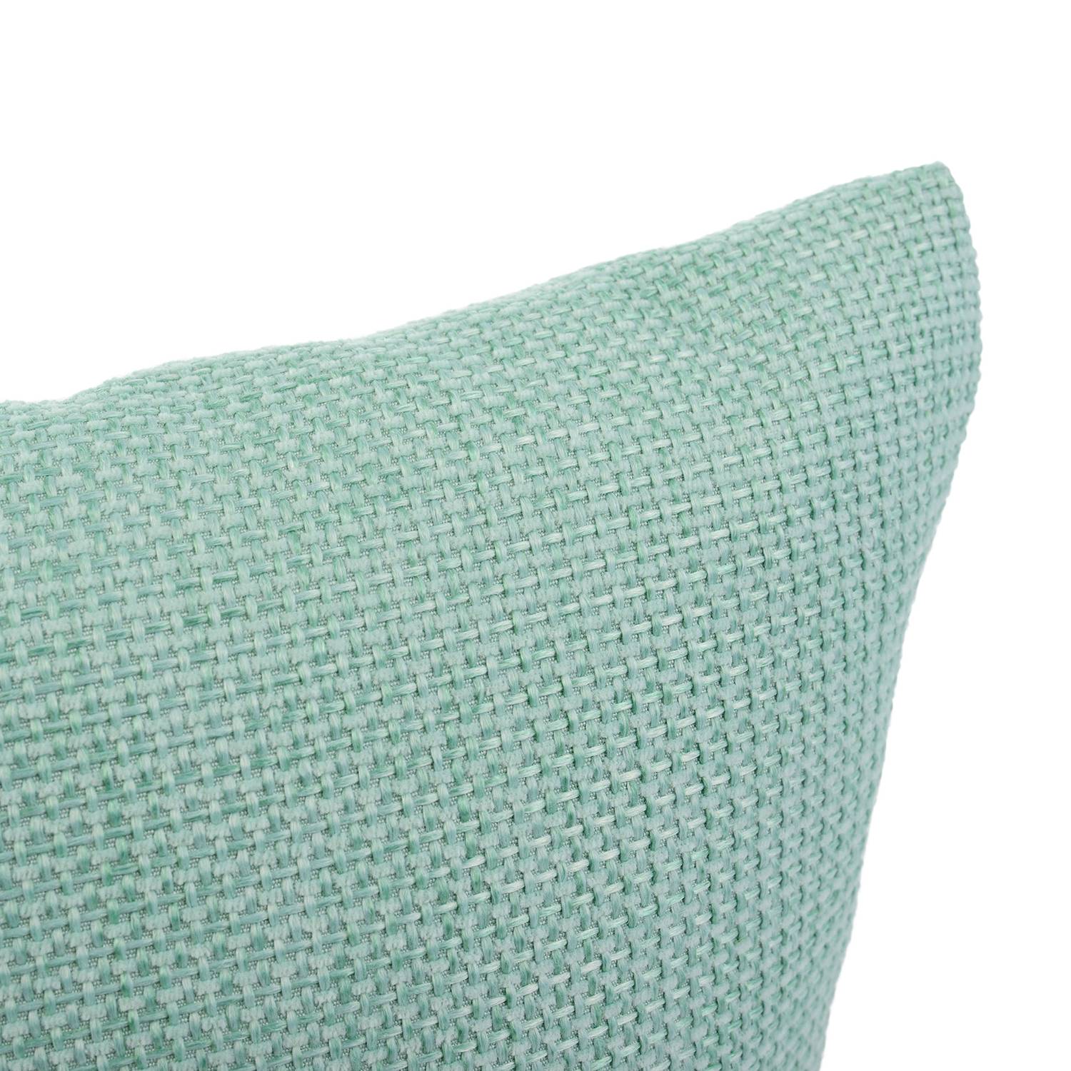 2x Dallas Pillowcase Synthetic Fiber Mint Green 50 x 50 cm