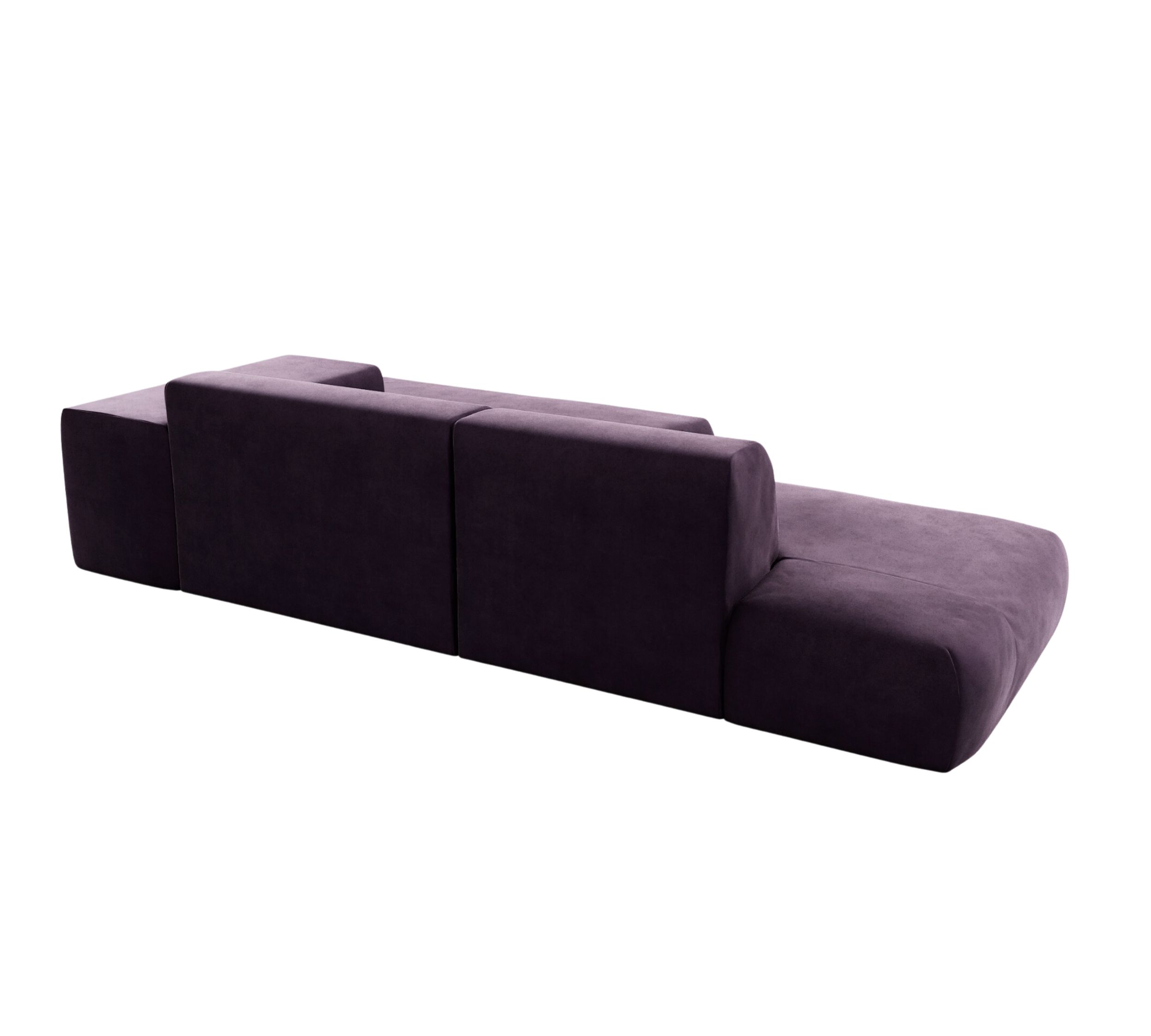 Pyllow Sofa Samt Veilchenlila