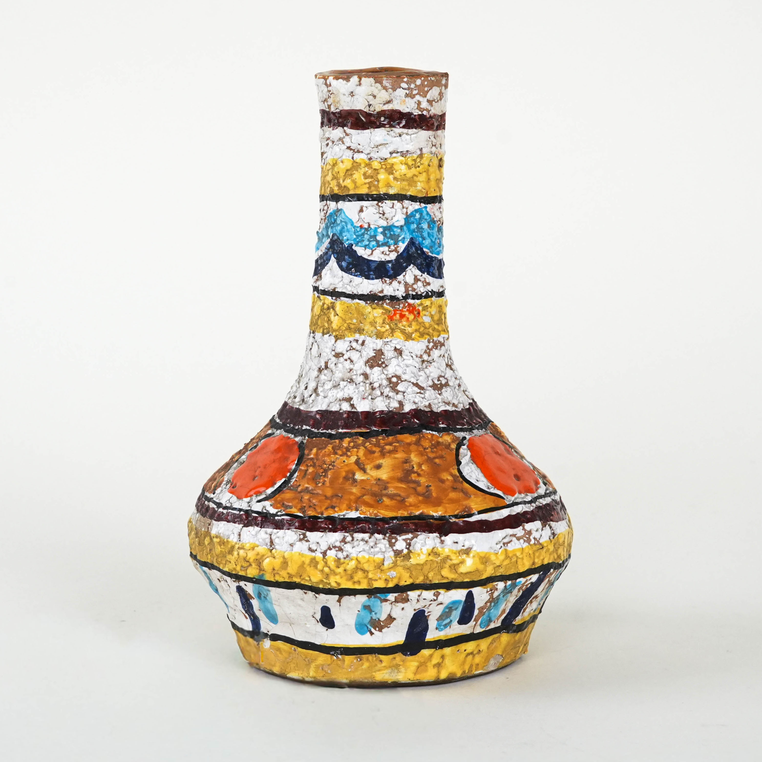 Ceramic vase Multicolored 1960s
