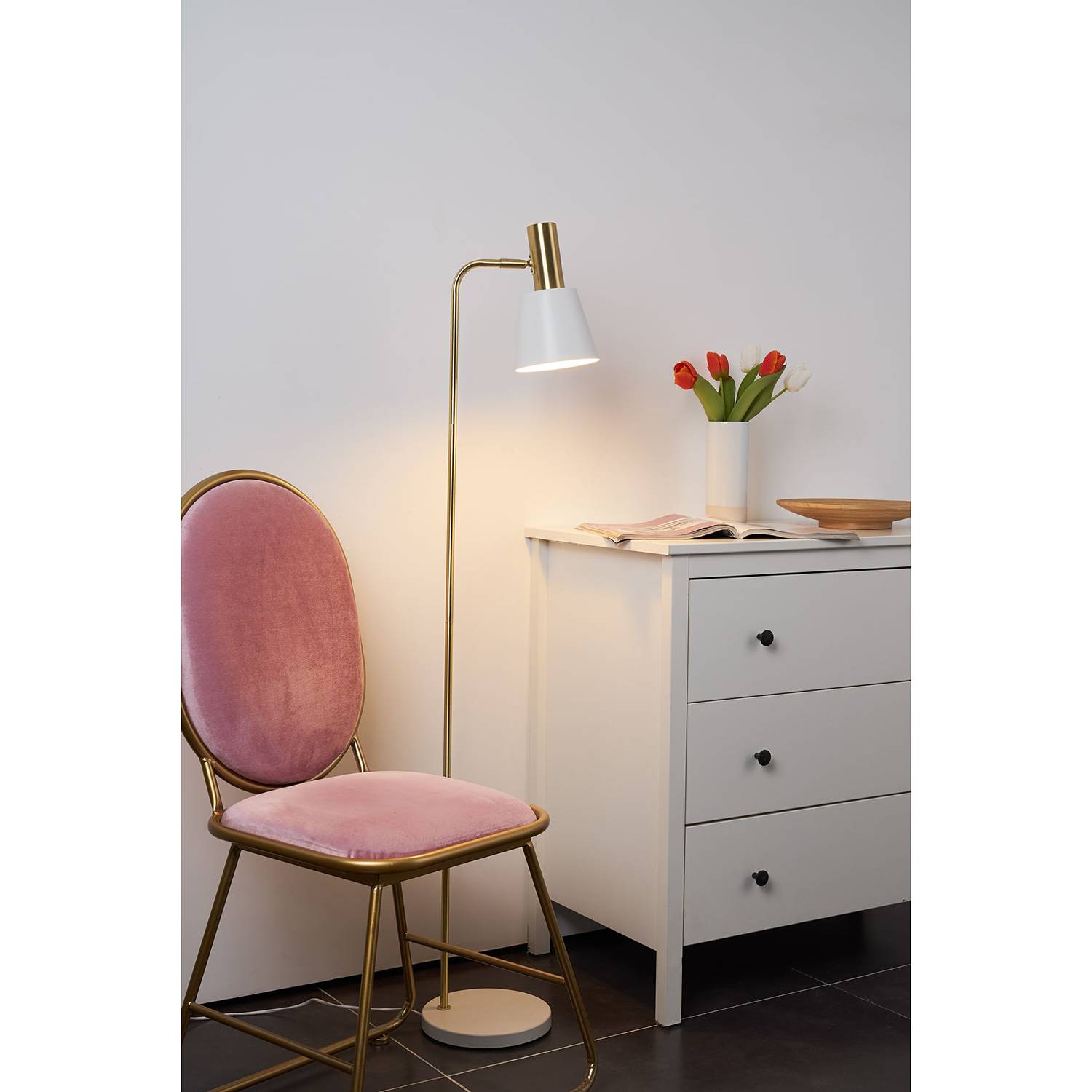 Grand Elegance I Stehleuchte Aluminium 1-flammig