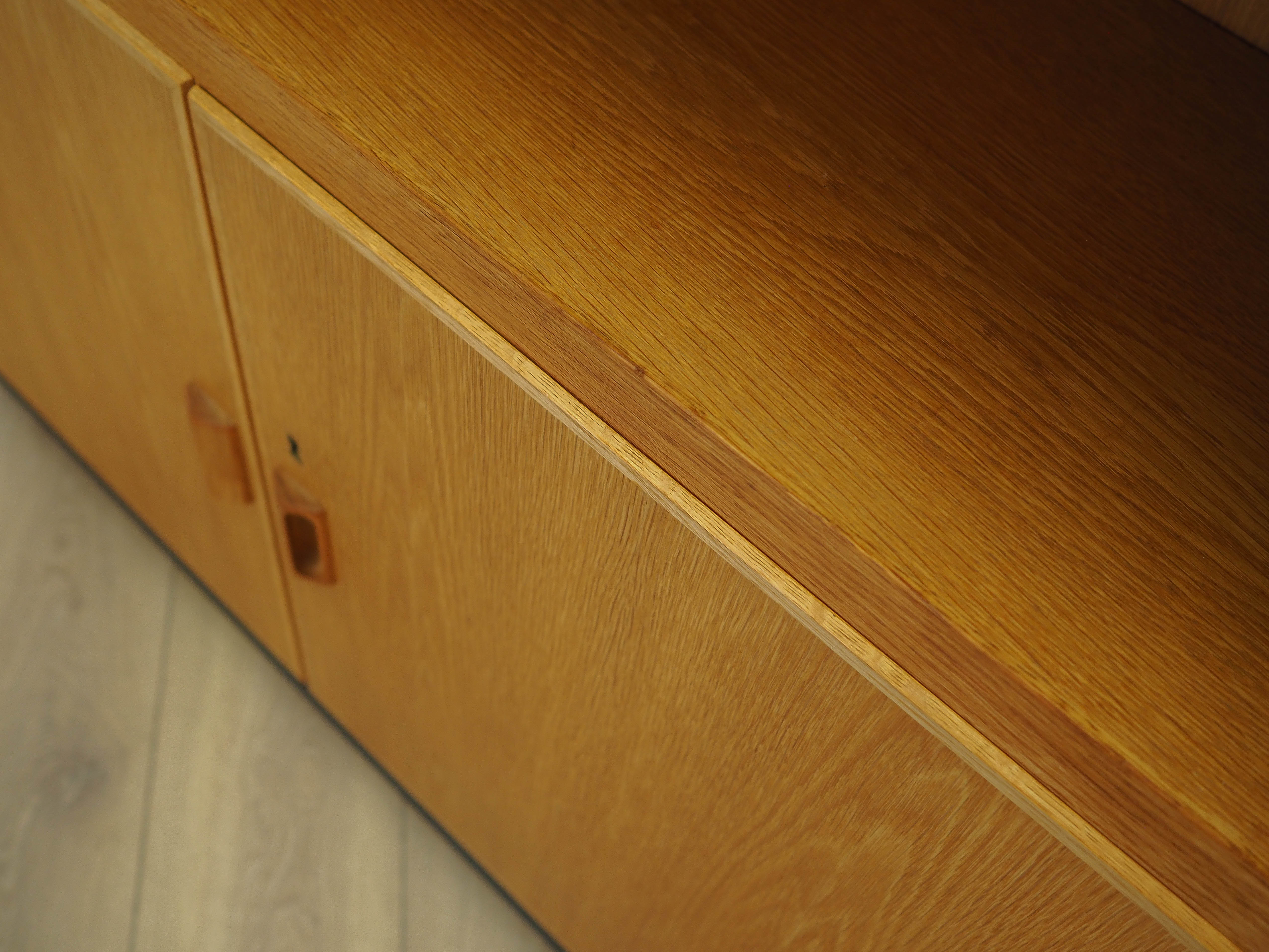 Bücherregal Esche Braun 1960er Jahre