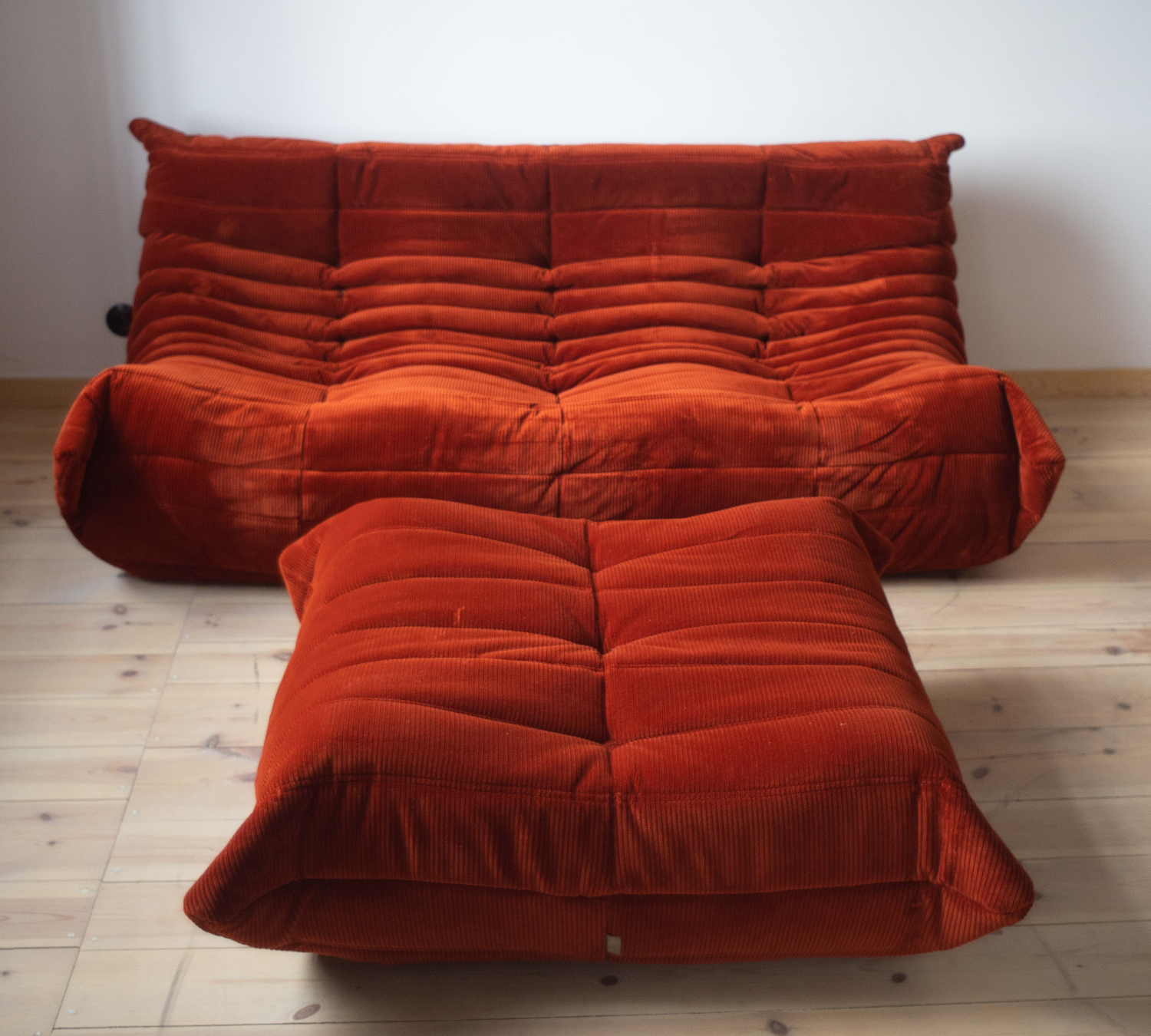 Togo Lounge Set 2-piece Cord Orange