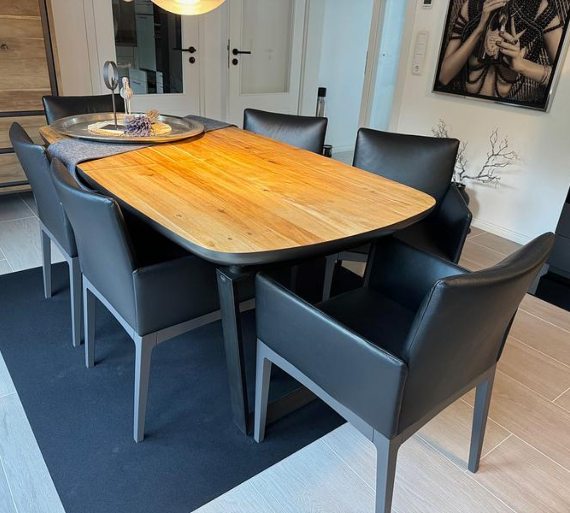 6x Kollektion Bono Stuhl Leder