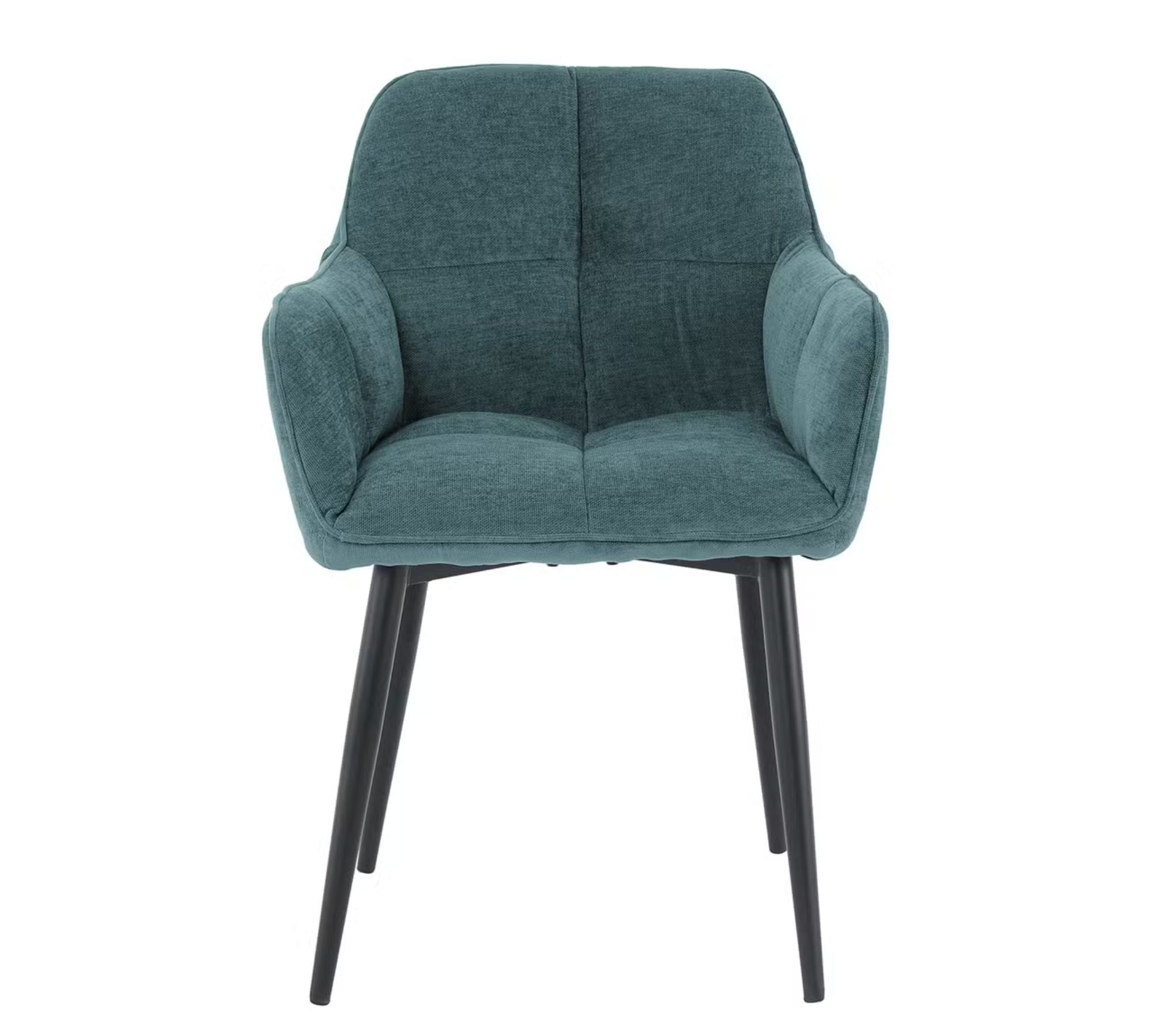 Armchair 2-piece set Fabric Navy Blue